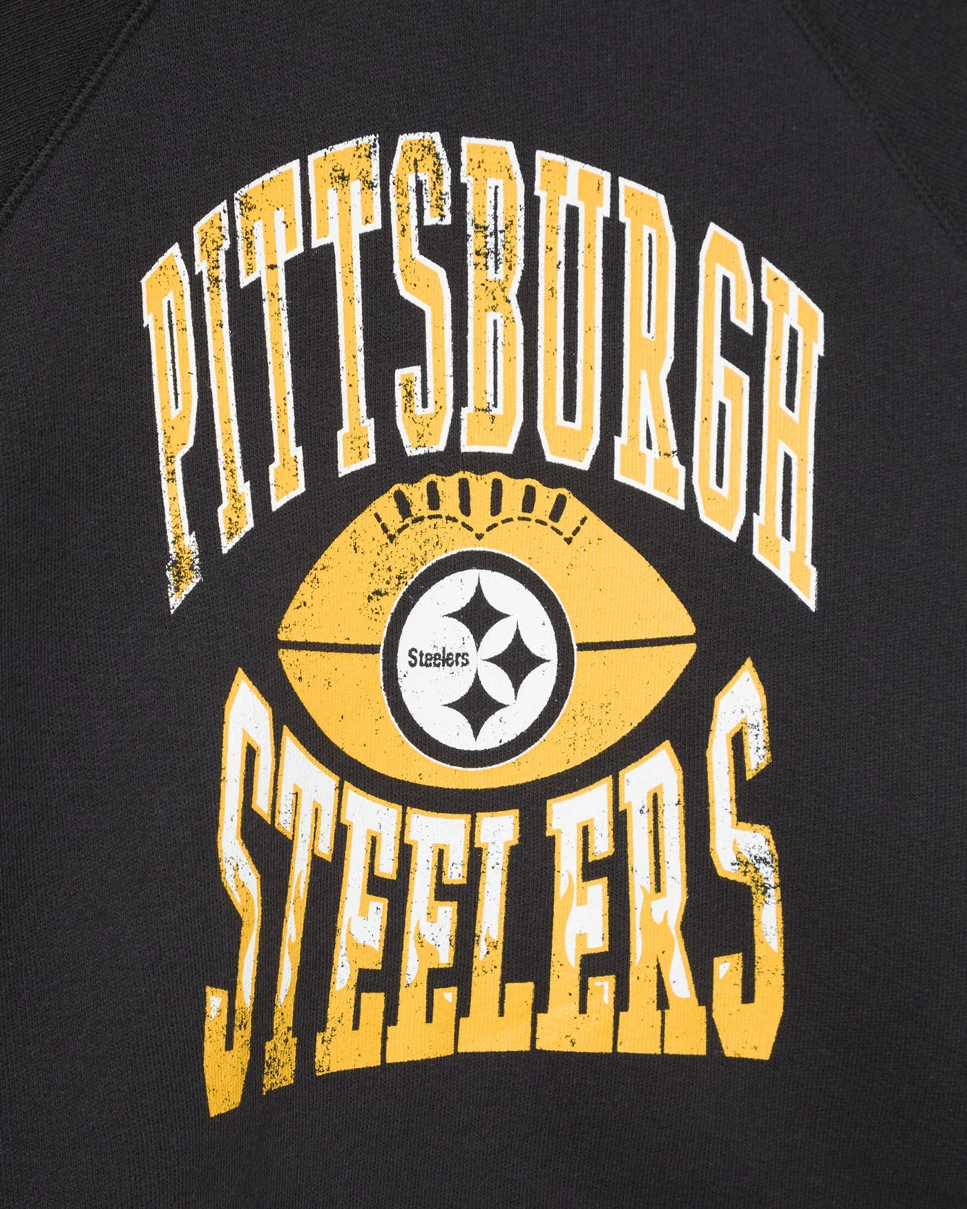 Kids Pittsburgh Steelers Hot Route Raglan Fleece - Image 3