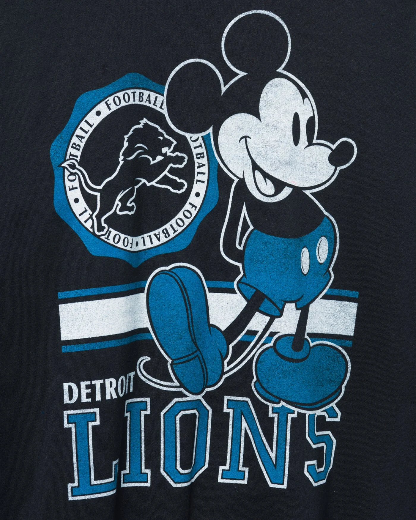 Detroit Lions Mickey Crew Fleece - Image 3