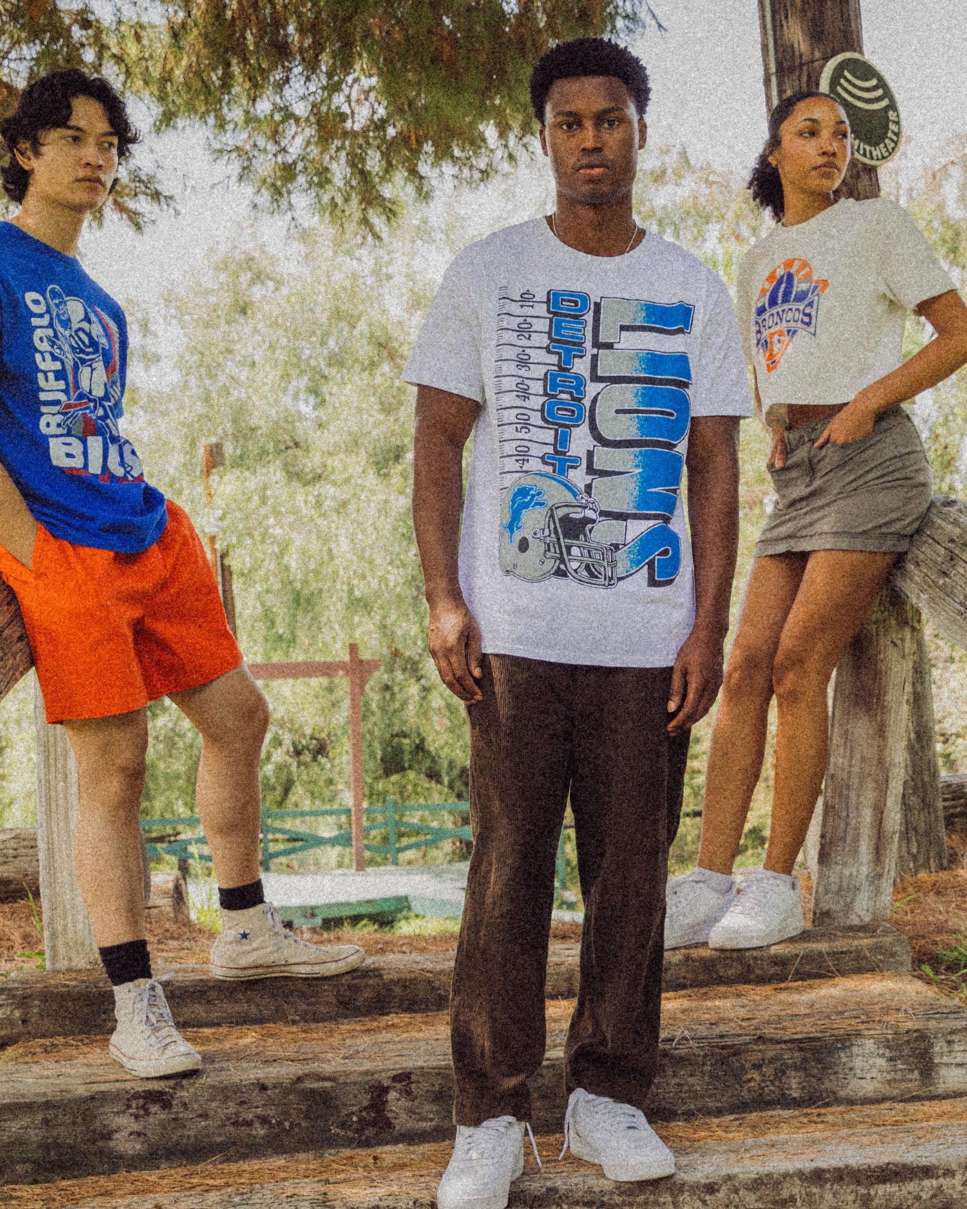 Detroit Lions Yardage Flea Market Tee - Image 2