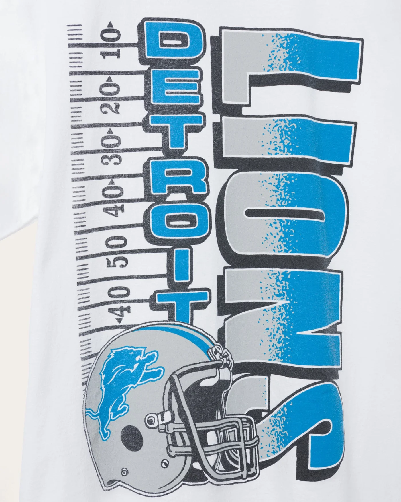 Detroit Lions Yardage Flea Market Tee - Image 4