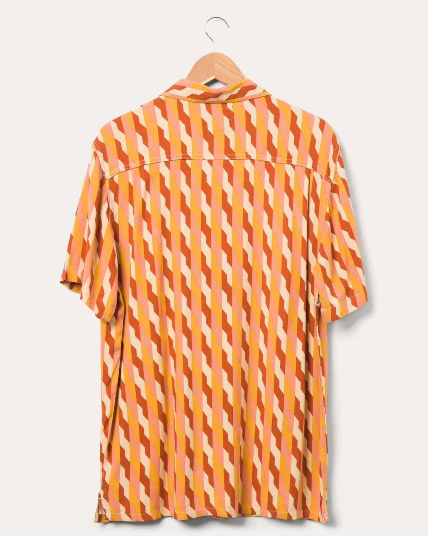Alexei Geo Print Rayon Camp Shirt - Image 3