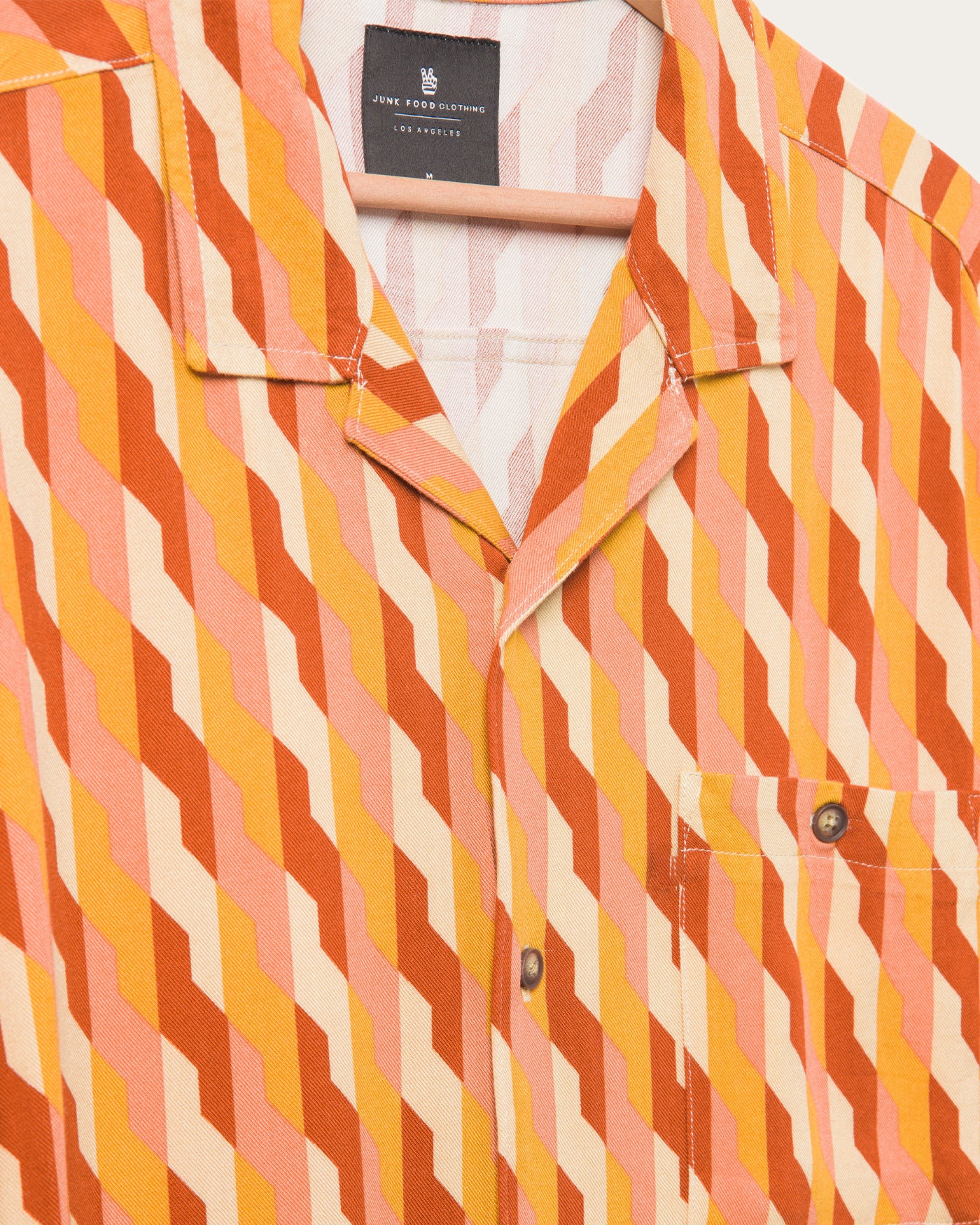 Alexei Geo Print Rayon Camp Shirt - Image 4