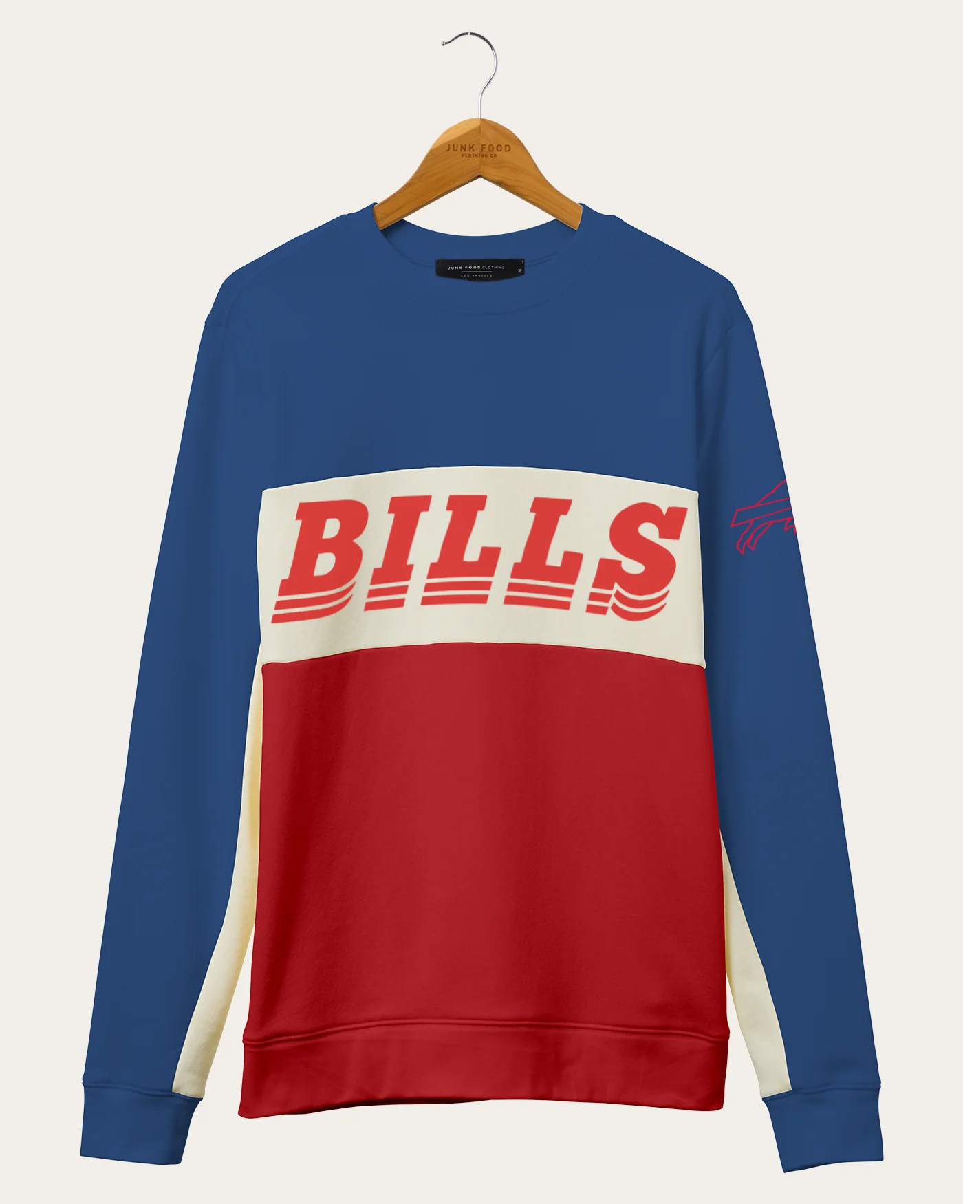 NFL Buffalo Bills Colorblock Crew Fleece