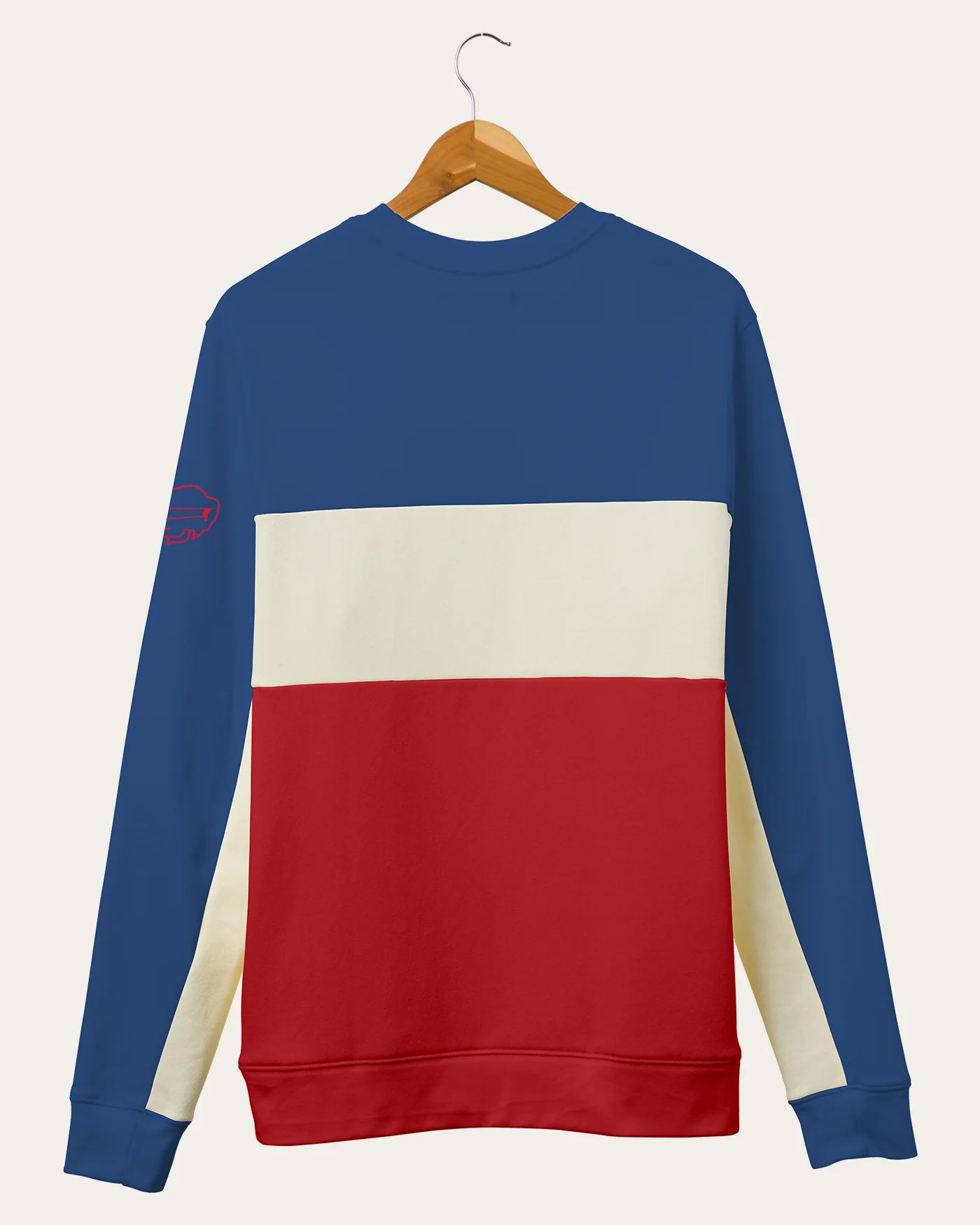 NFL Buffalo Bills Colorblock Crew Fleece - Image 3