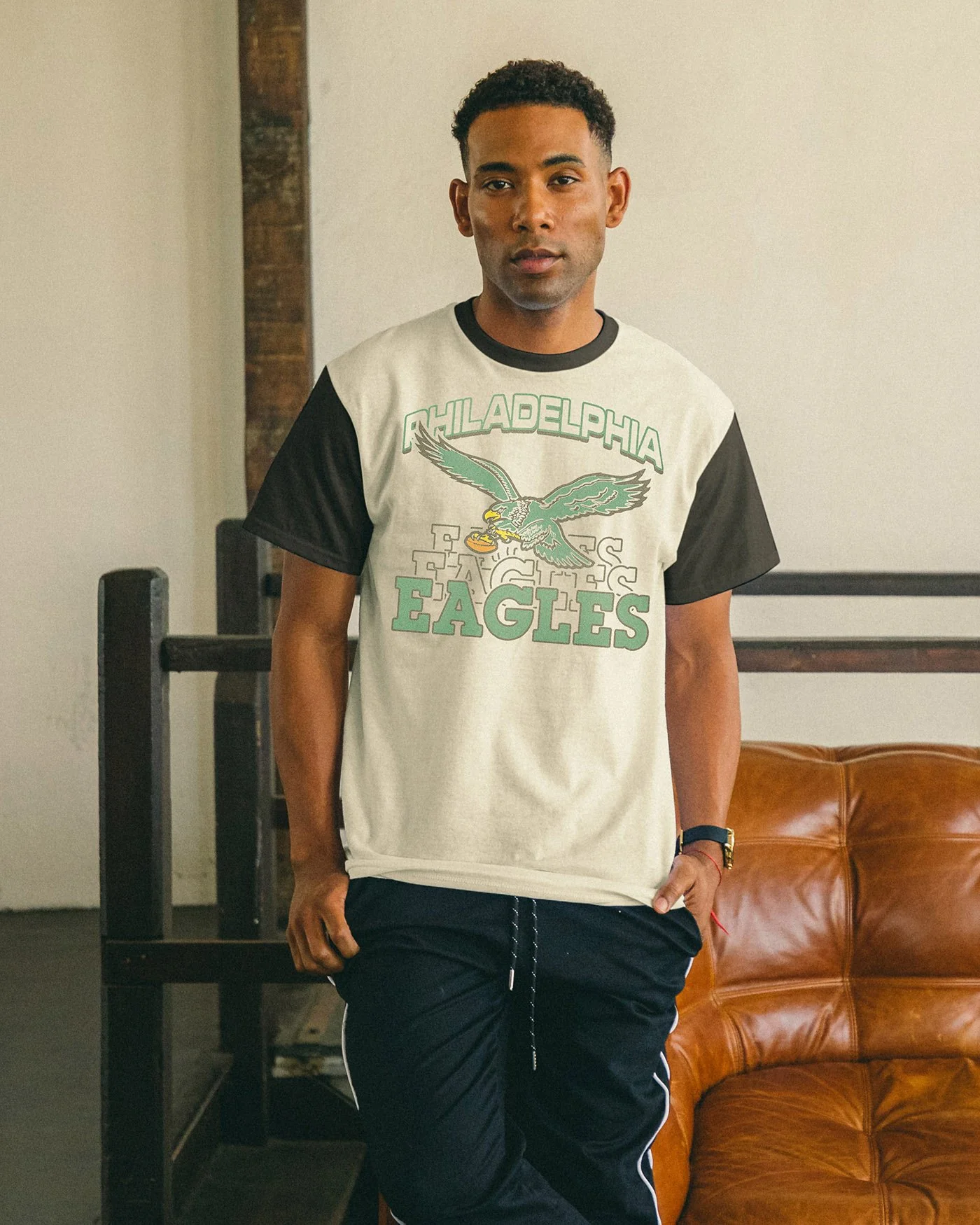 NFL Philadelphia Eagles Colorblock Tee - Image 2