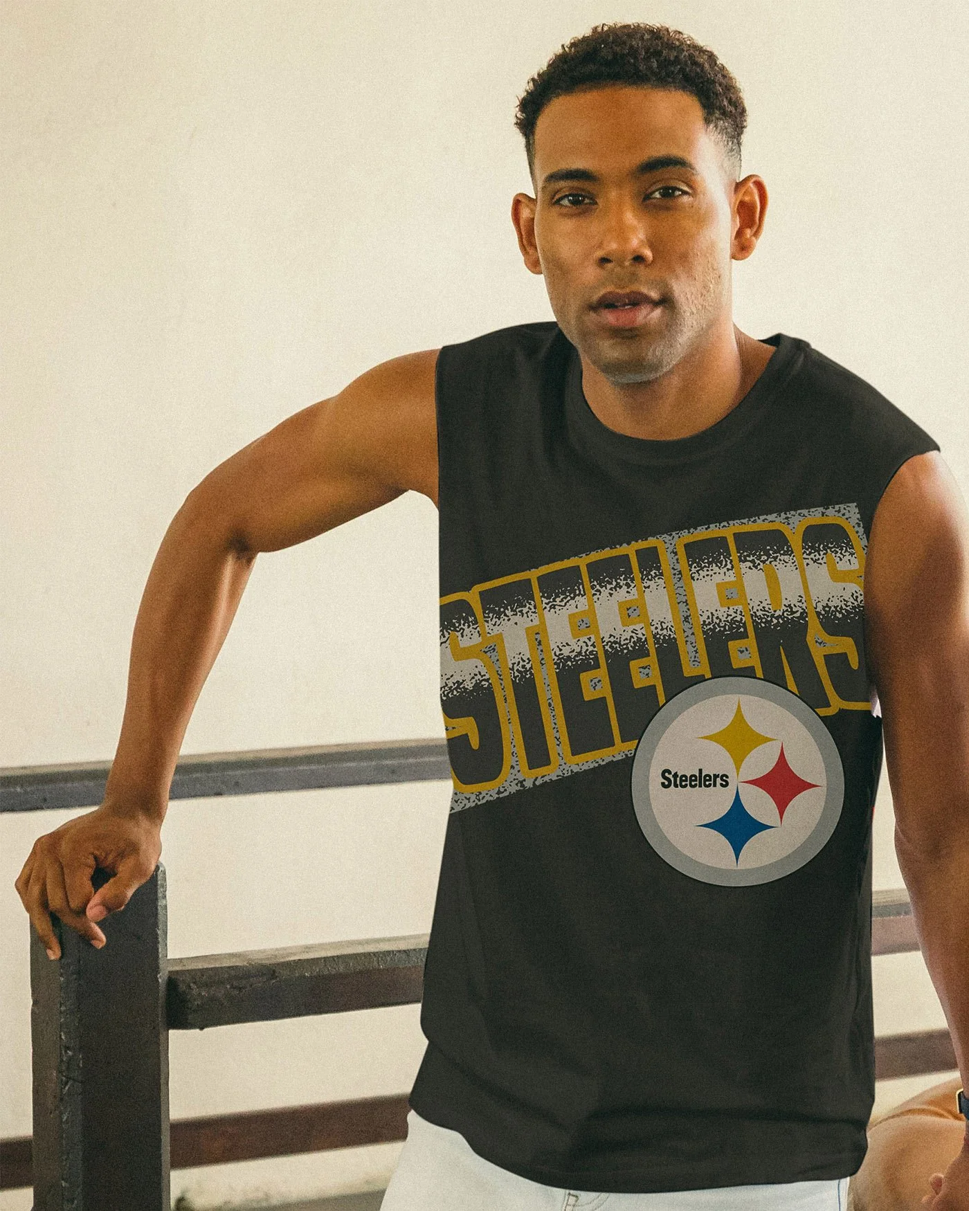 NFL Pittsburgh Steelers Muscle Tee - Image 2