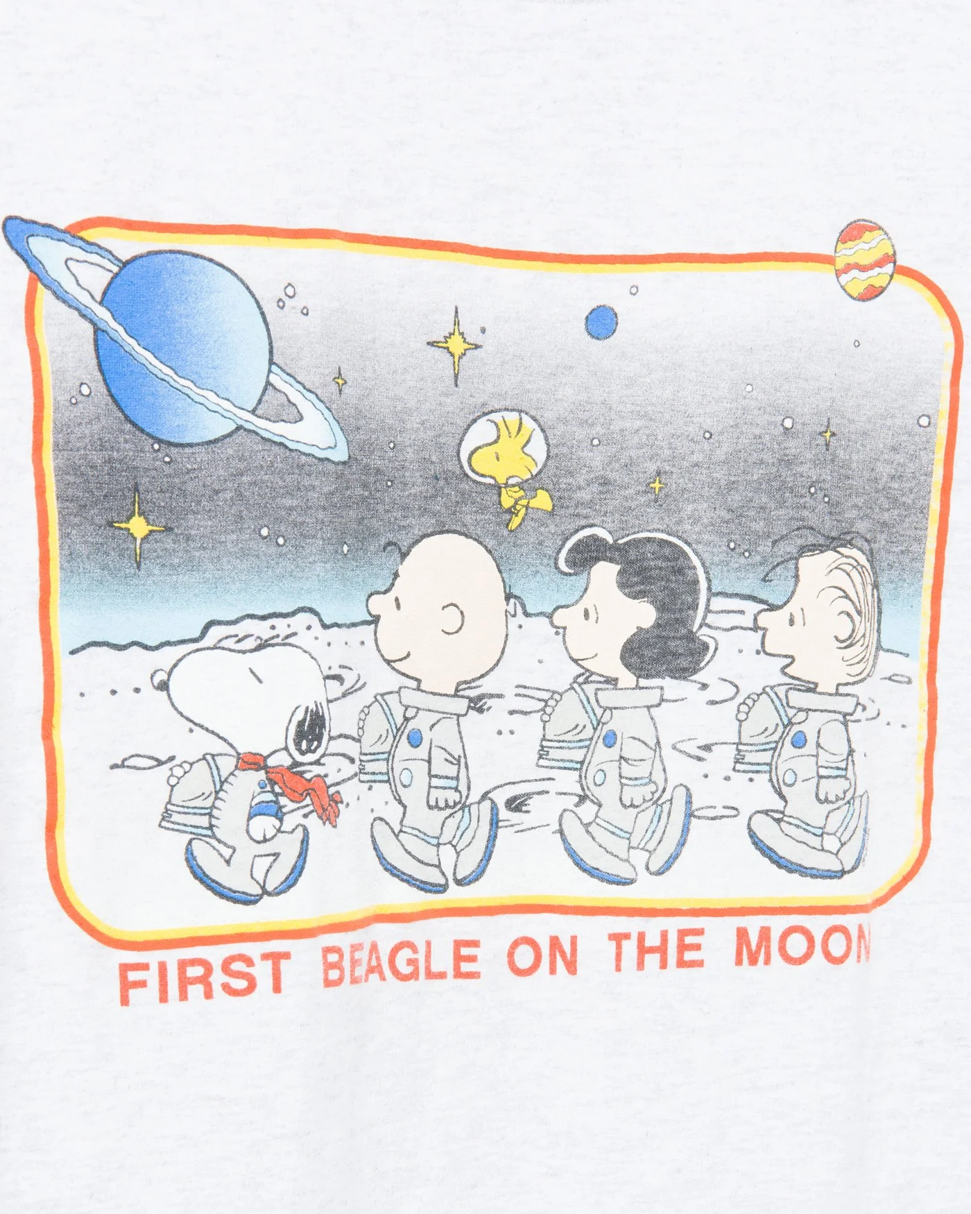 Peanuts Apollo 11 Flea Market Tee - Image 4