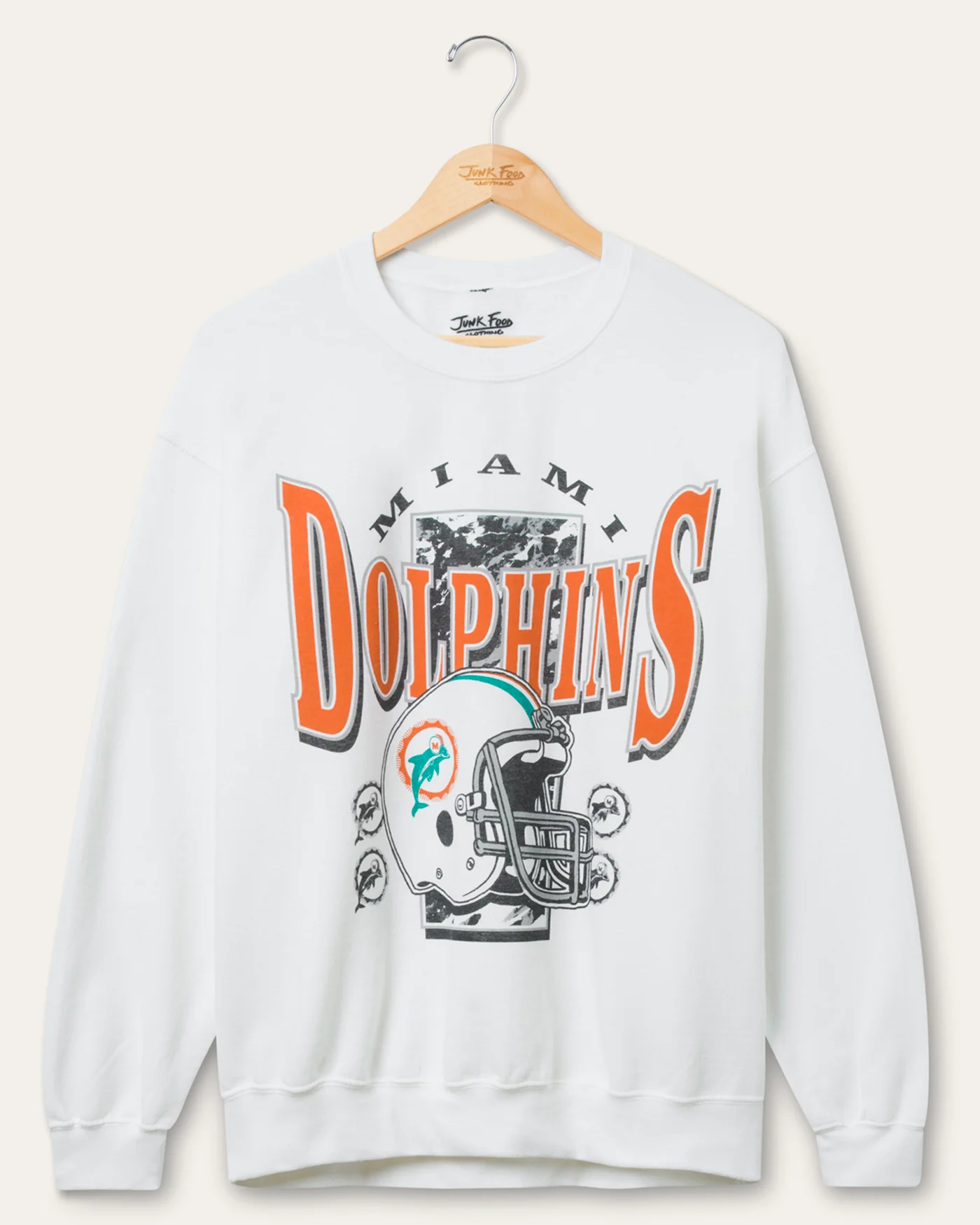 Miami Dolphins Conversion Flea Market Crew Fleece
