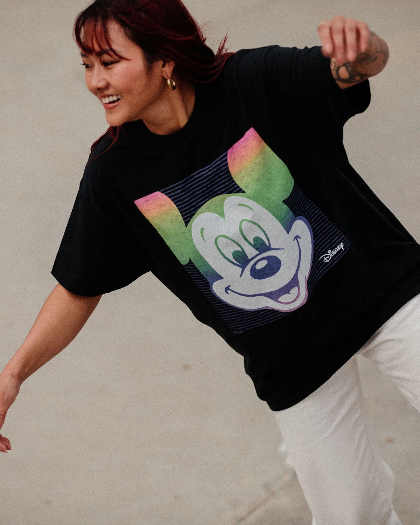 Mickey Face Flea Market Tee - Image 4