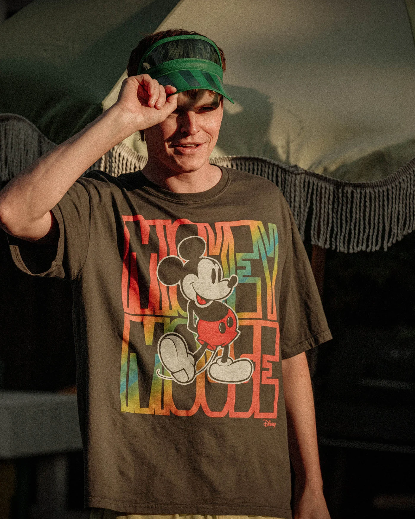 Mickey Mouse Gradient Oversized Tee - Image 3