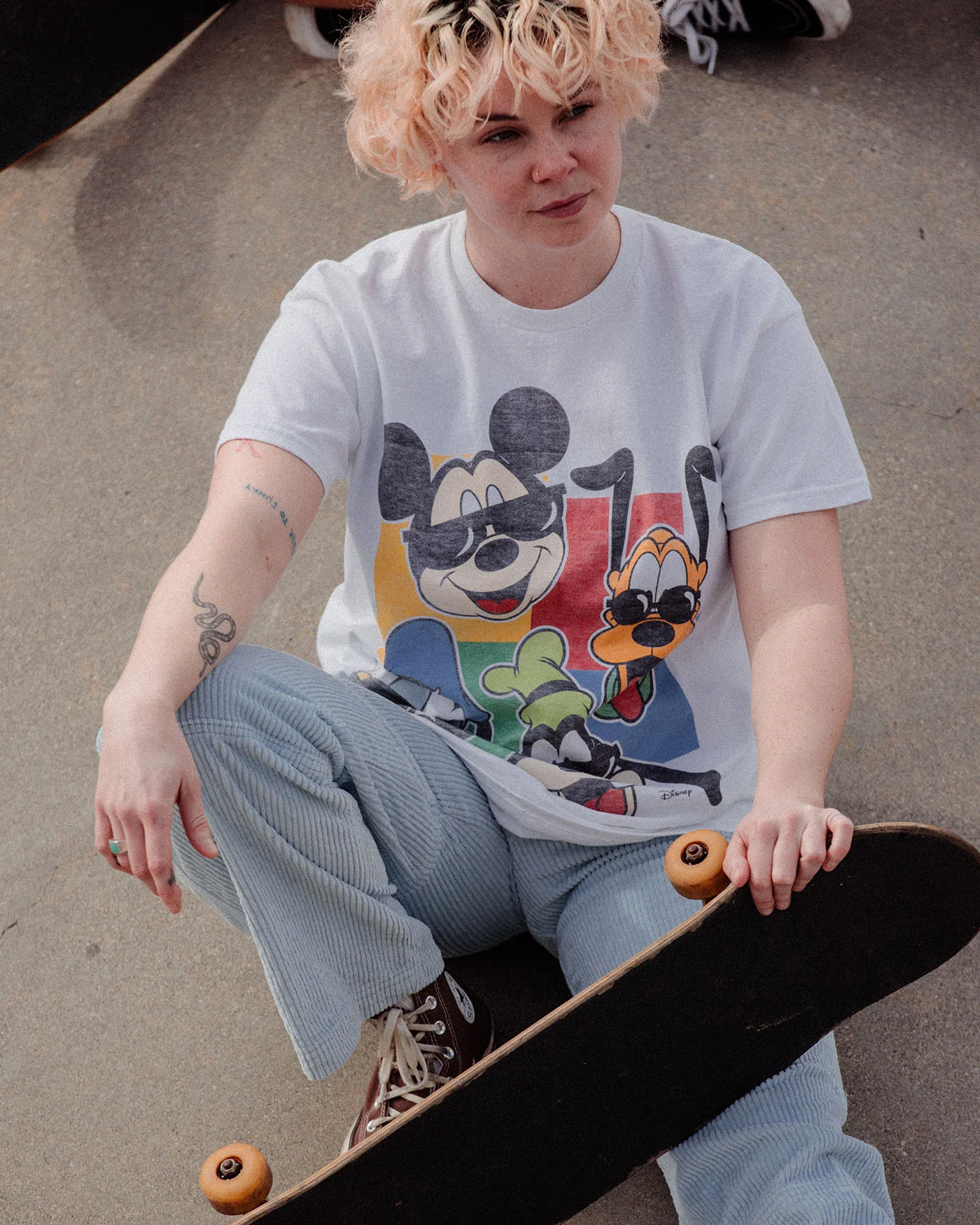 Mickey N Friends Too Cool Flea Market Tee - Image 2