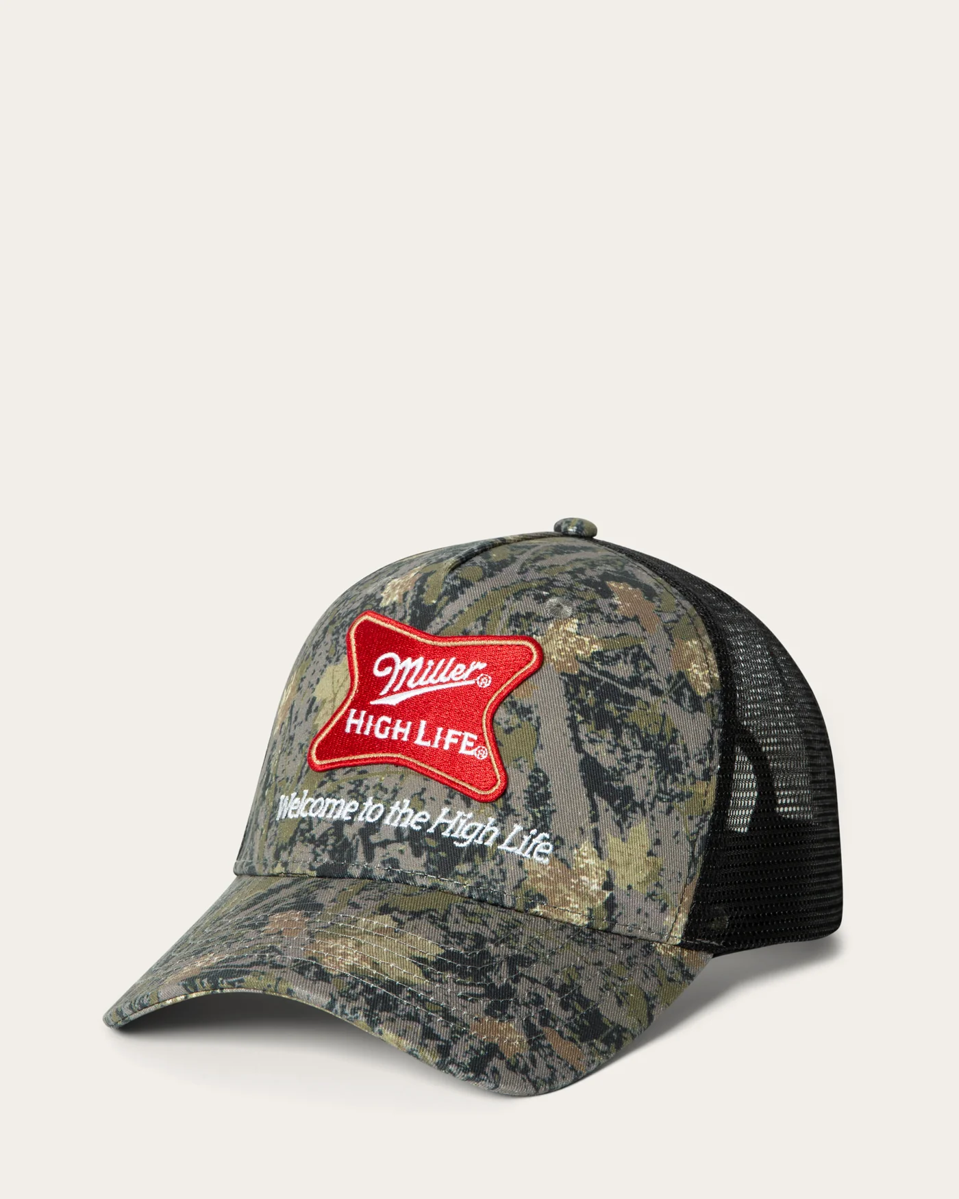 Miller High Life Camo Trucker Hat
