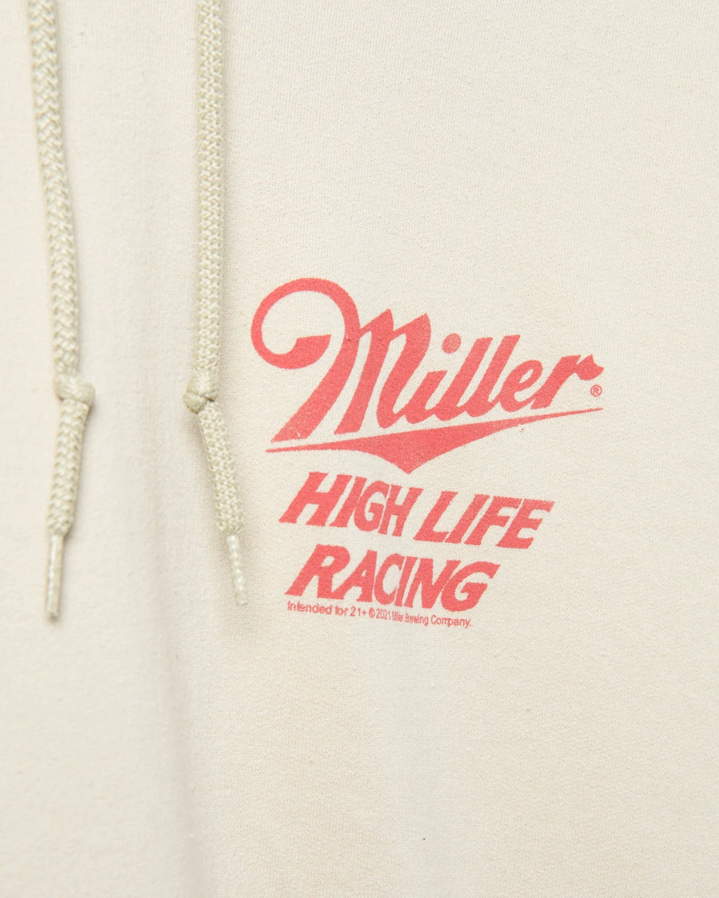 Miller High Life Champ in Champagne Flea Market Hoodie - Image 3