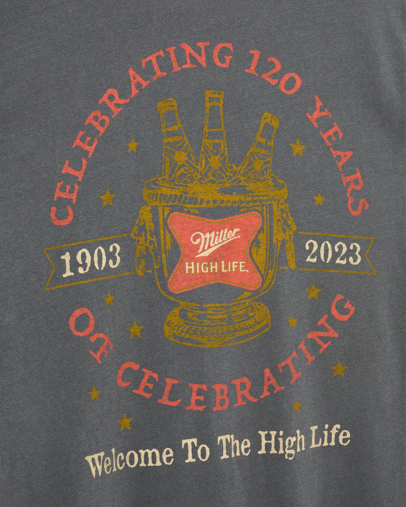 Miller High Life 120th Anniversary Vintage Tee - Image 6