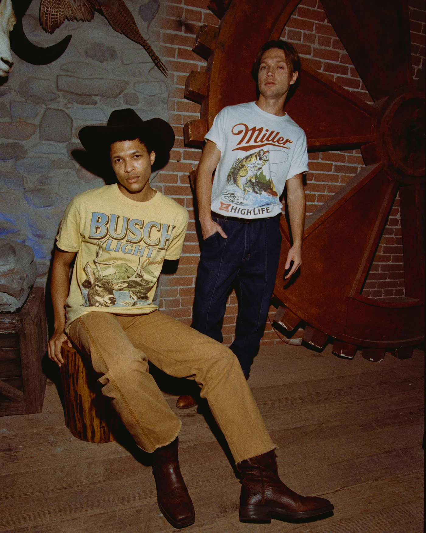 Miller High Life Fishing Flea Market Tee - Image 3