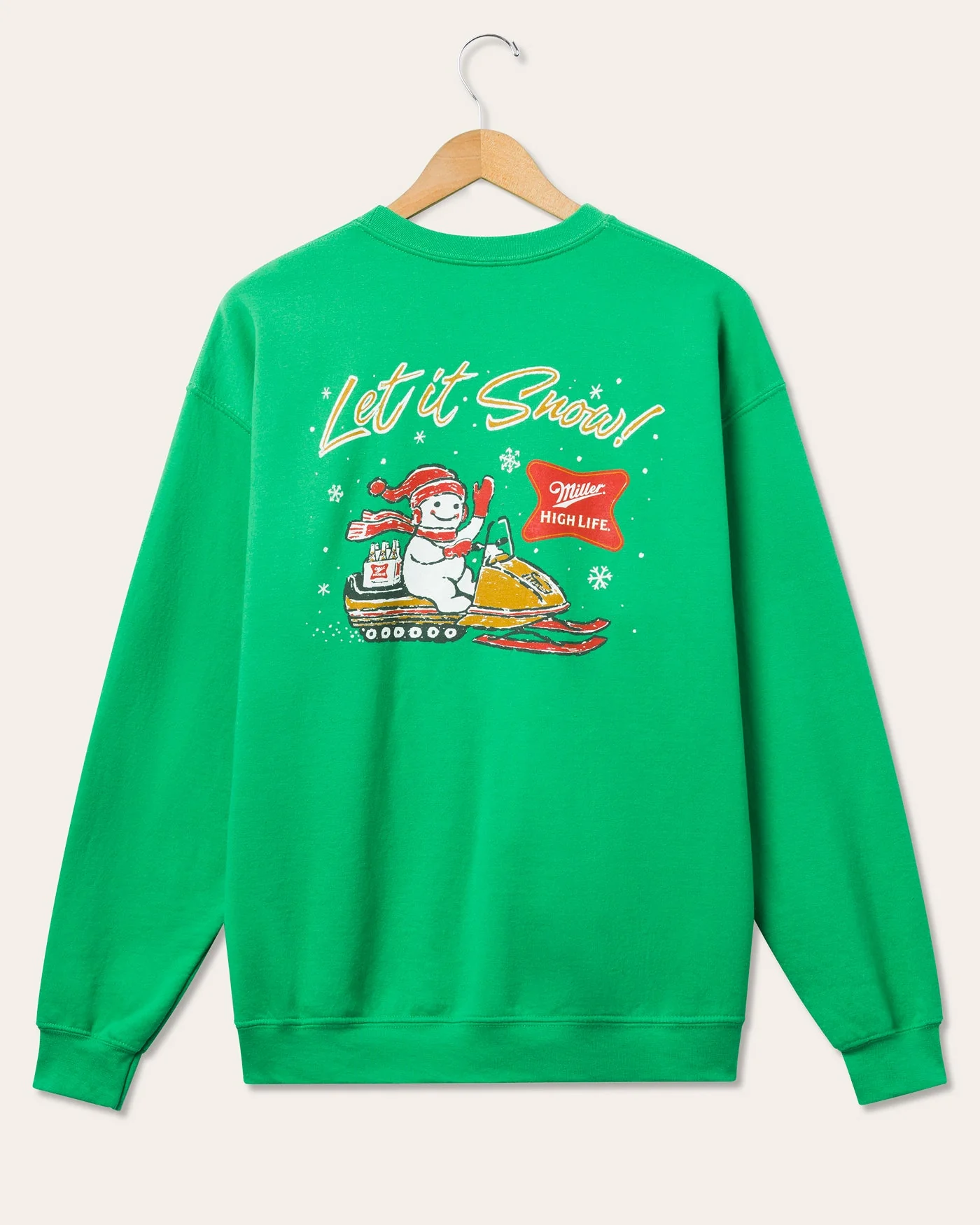 Miller High Life Let it Snow Flea Market Fleece - Image 2
