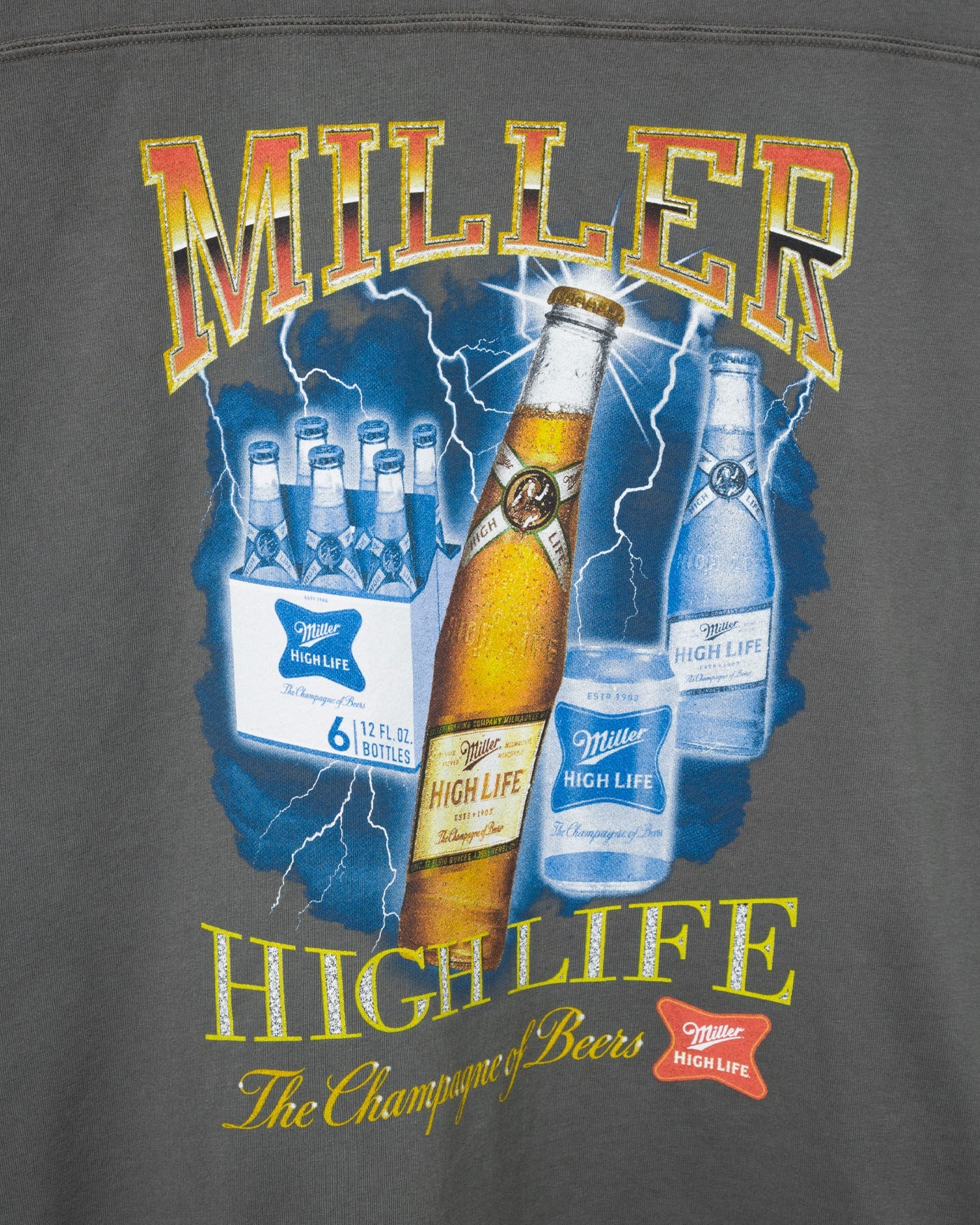 Miller High Life Lightning Bottles Hockey Tee - Image 4