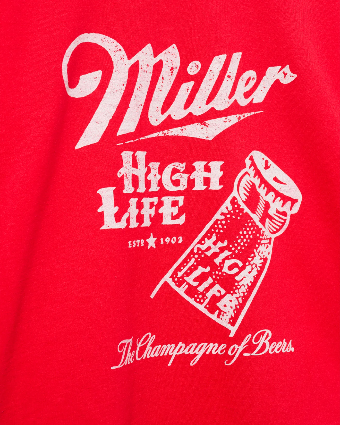 Miller High Life 120th Anniversary Sketch Flea Market Fleece - Image 6