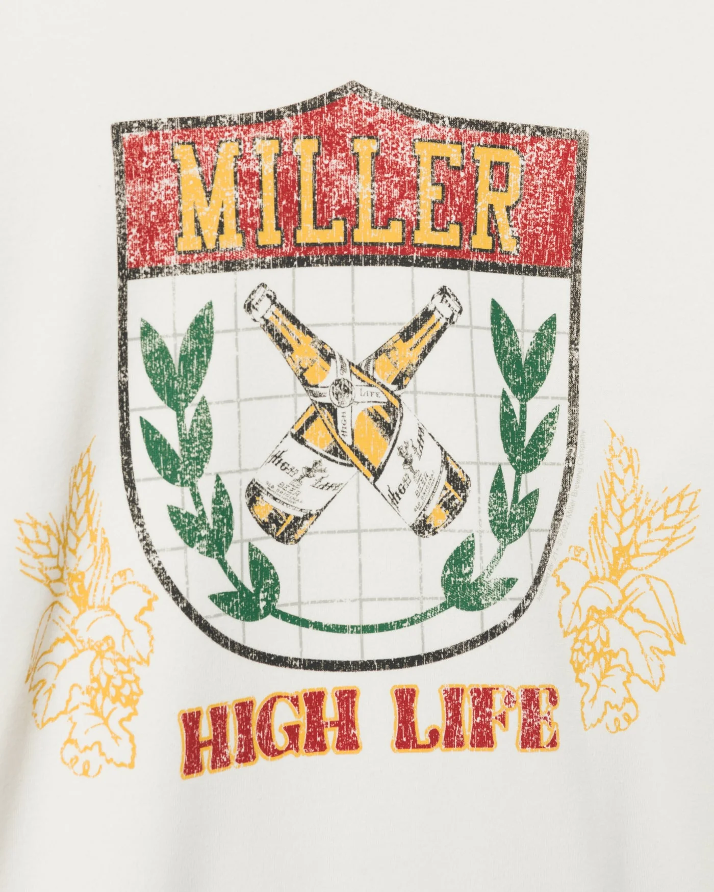 Miller High Life Sportsman's Club Crest Striped Fleece - Image 4