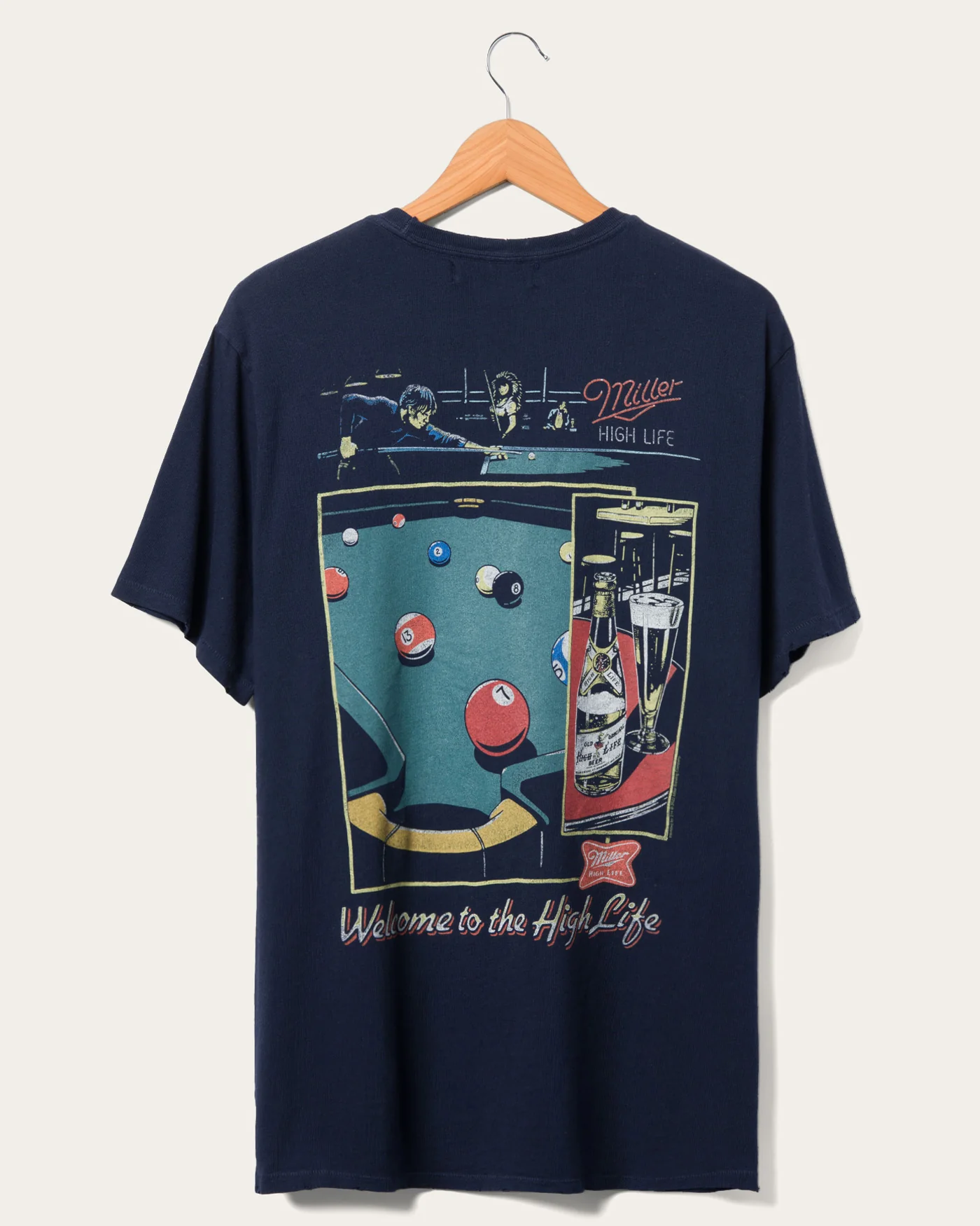 Miller High Life Sportsman's Club Welcome to the High Life Vintage Tee - Image 2