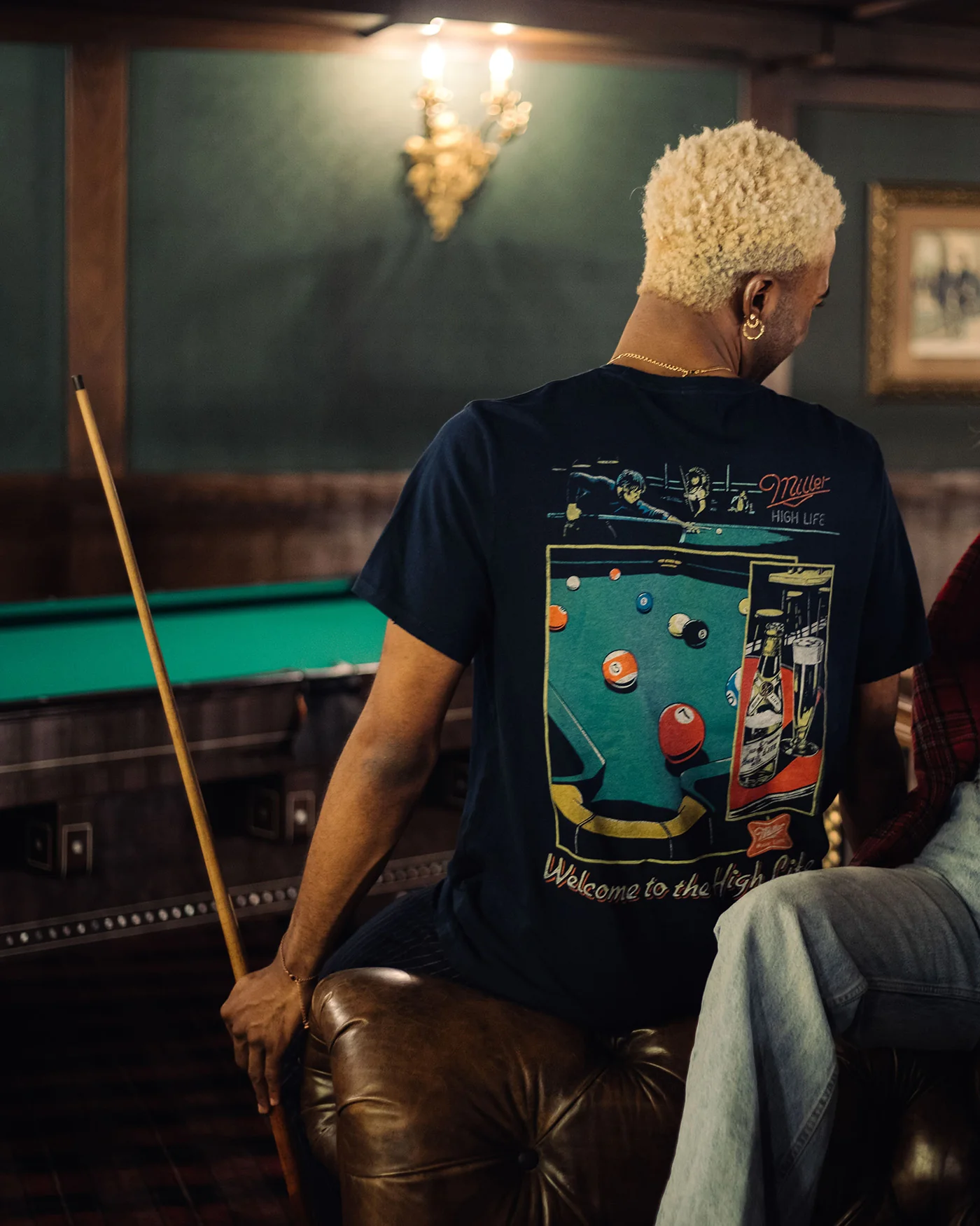 Miller High Life Sportsman's Club Welcome to the High Life Vintage Tee - Image 4
