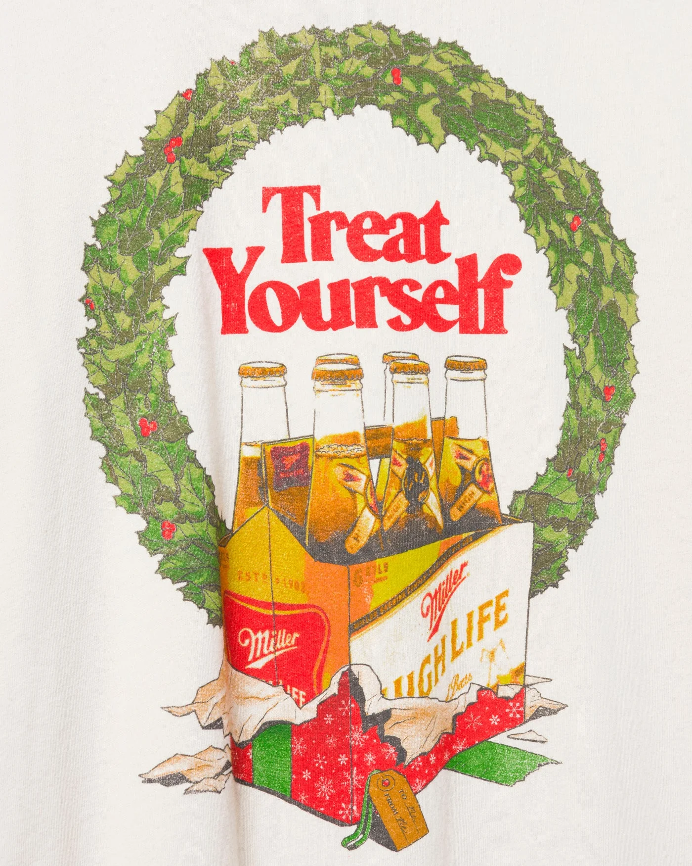 Miller High Life Treat Yourself Vintage Tee - Image 5