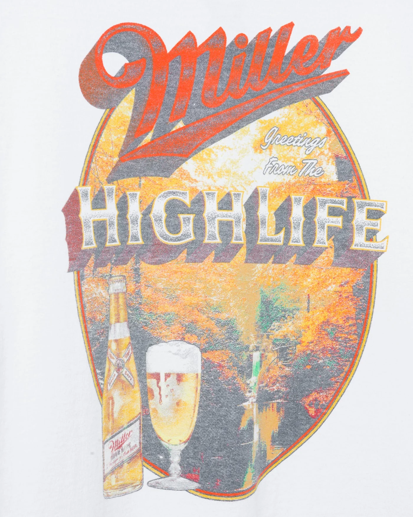 Miller High Life Waterfall Flea Market Tee - Image 4