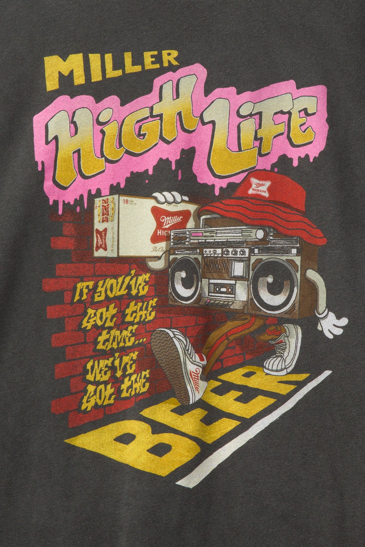 Miller High Life We Got The Beer Vintage Tee - Image 4