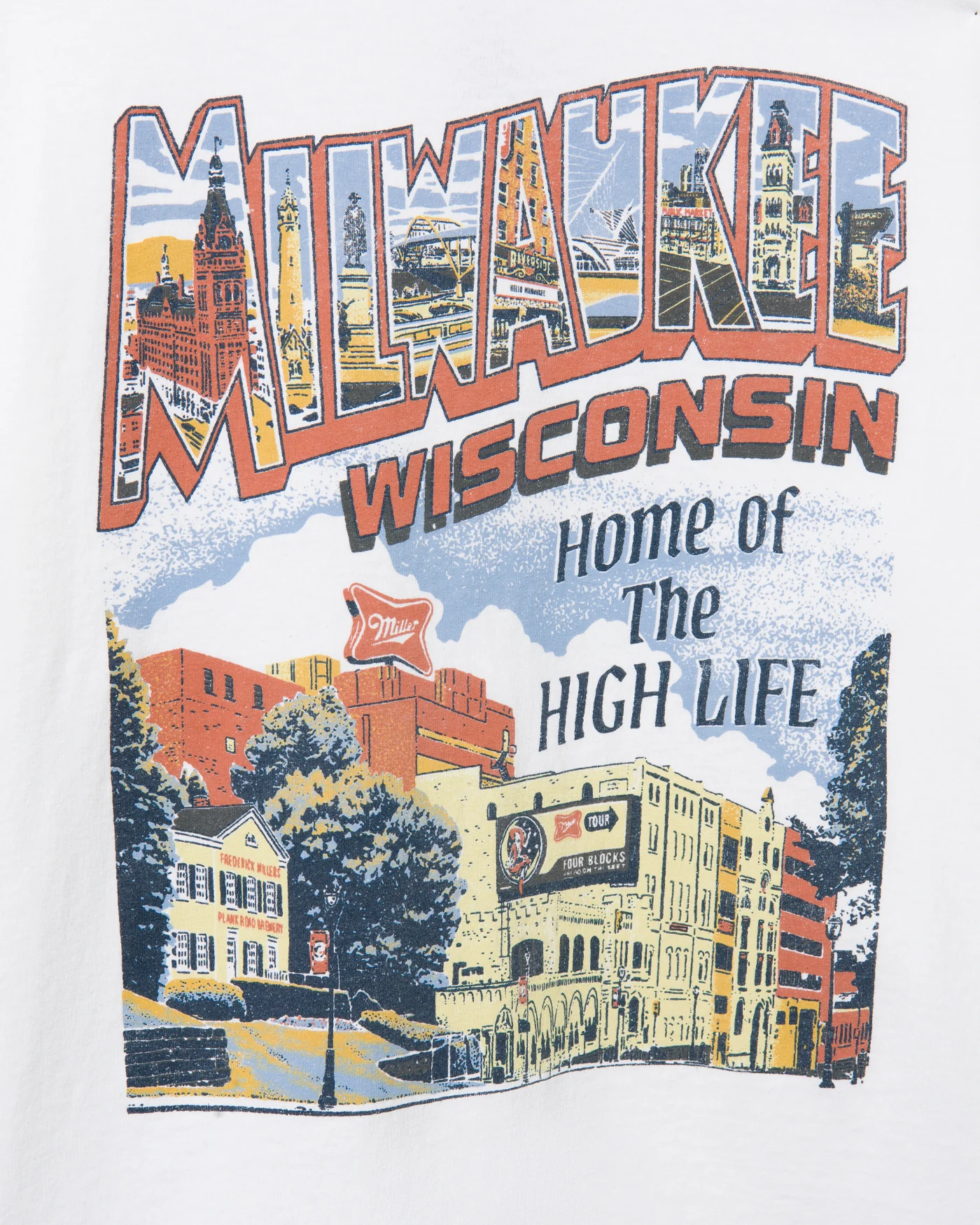 Miller Milwaukee Flea Market Tee - Image 3
