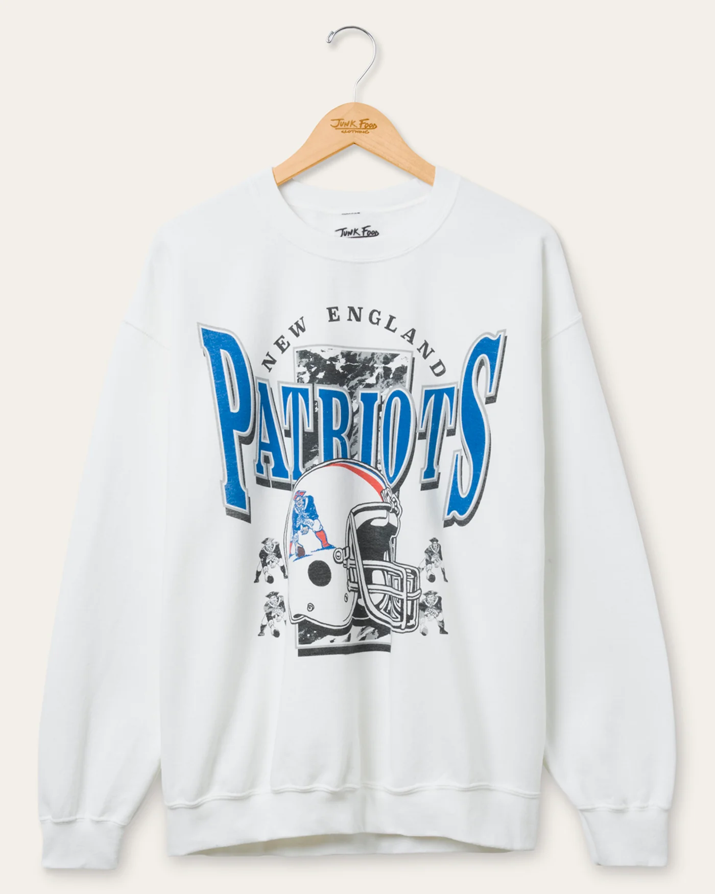 New England Patriots Conversion Flea Market Crew Fleece