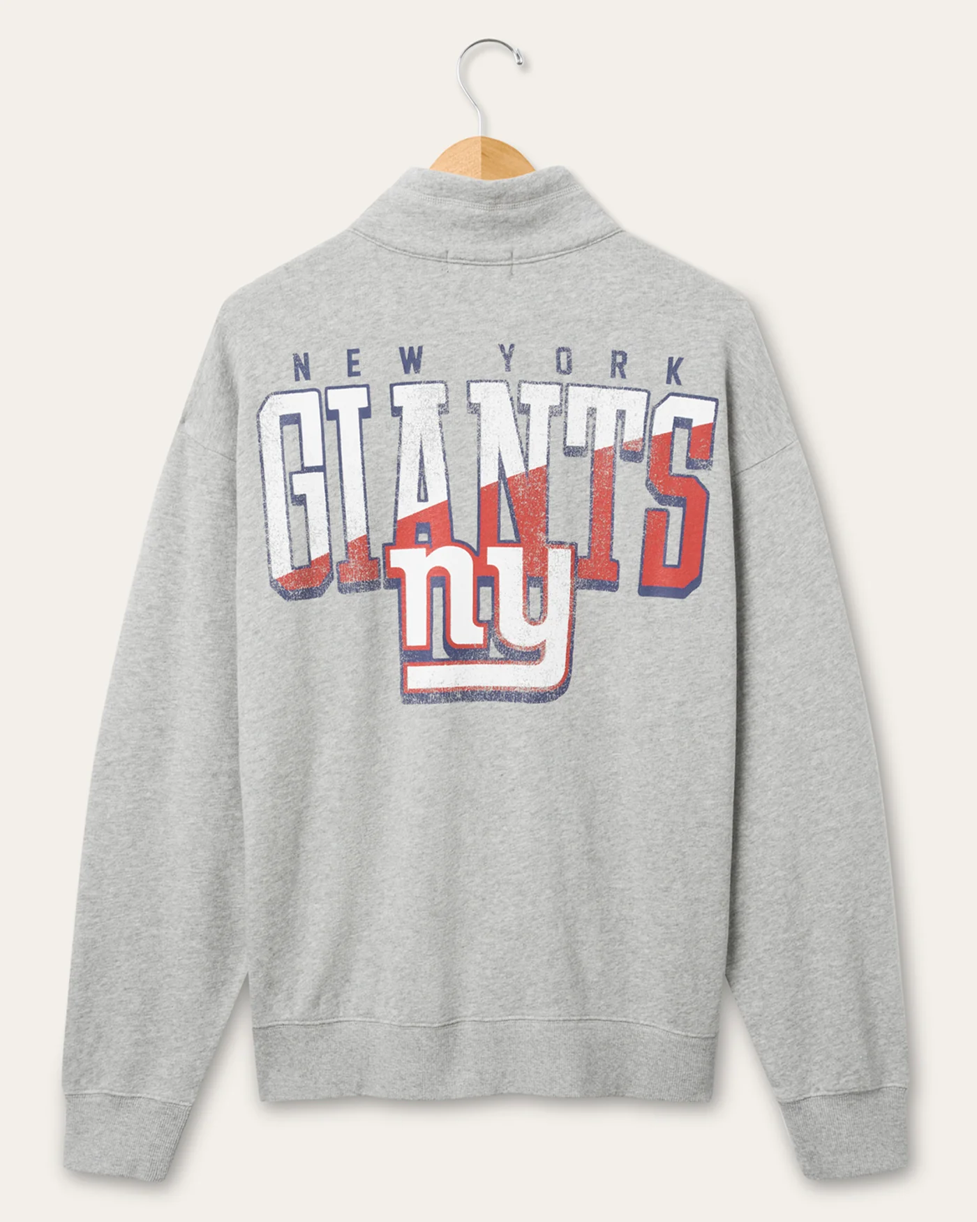 New York Giants Slant Button Up Fleece - Image 2