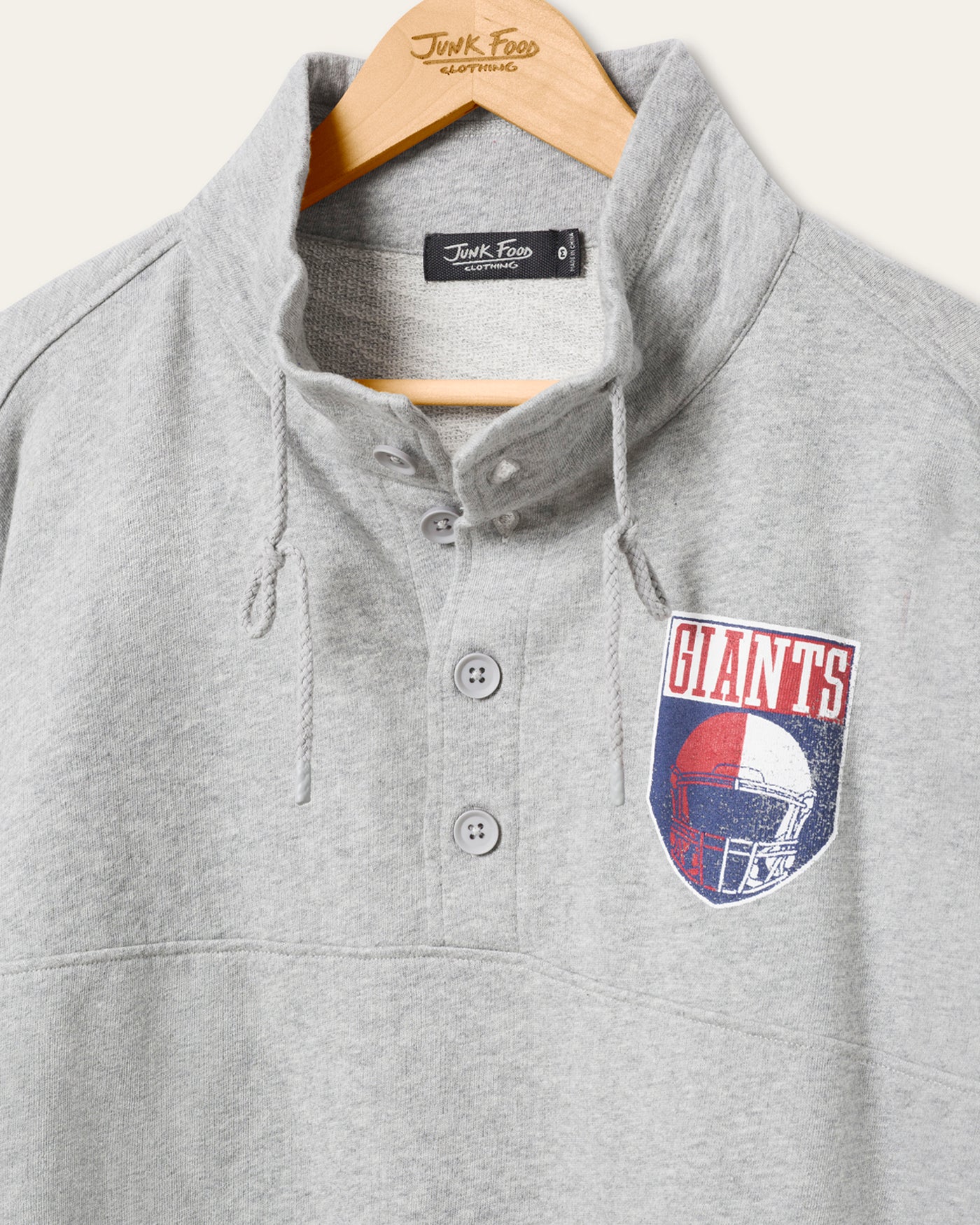 New York Giants Slant Button Up Fleece - Image 3