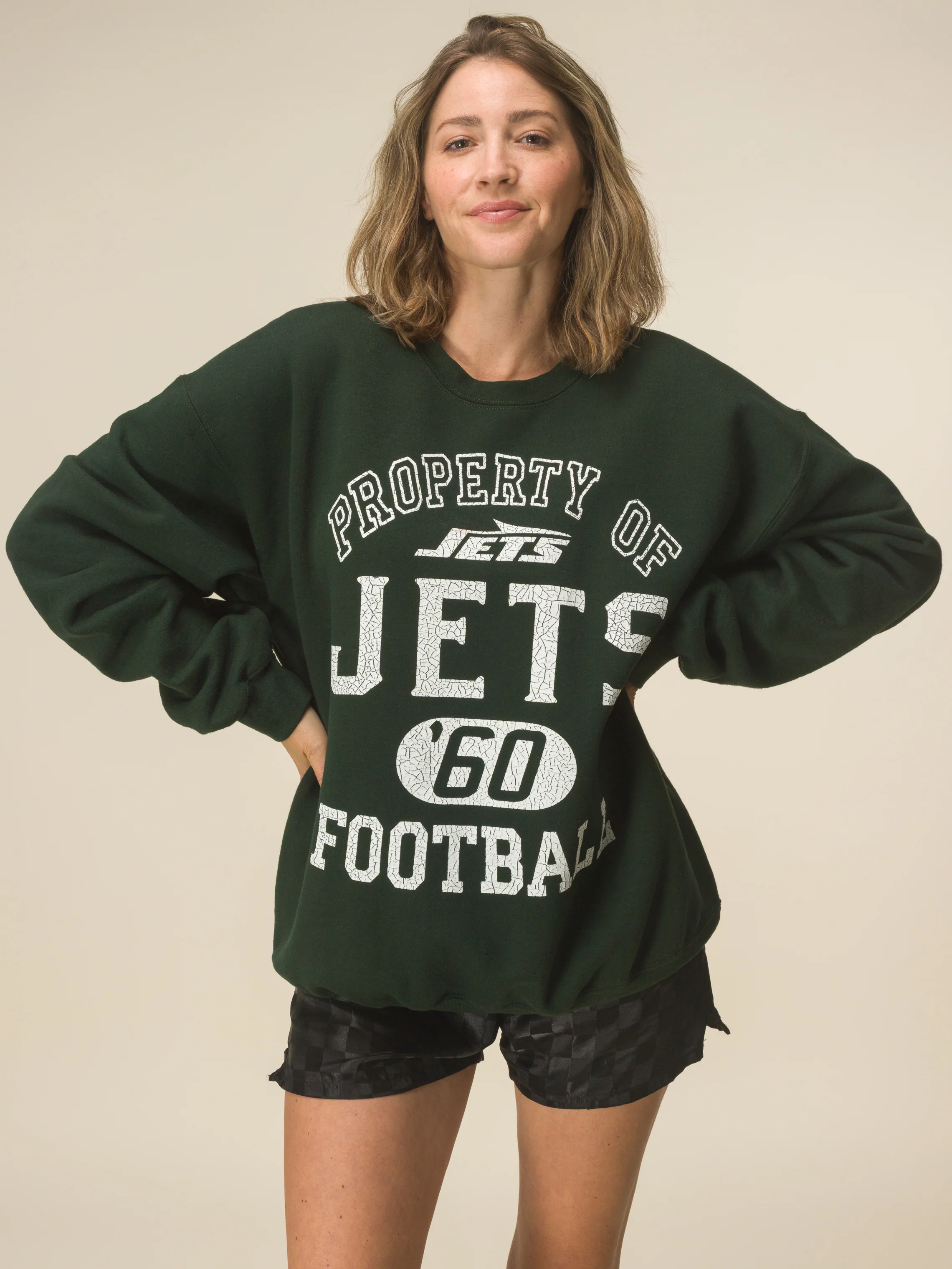 New York Jets Property Flea Market Crew Fleece - Image 2
