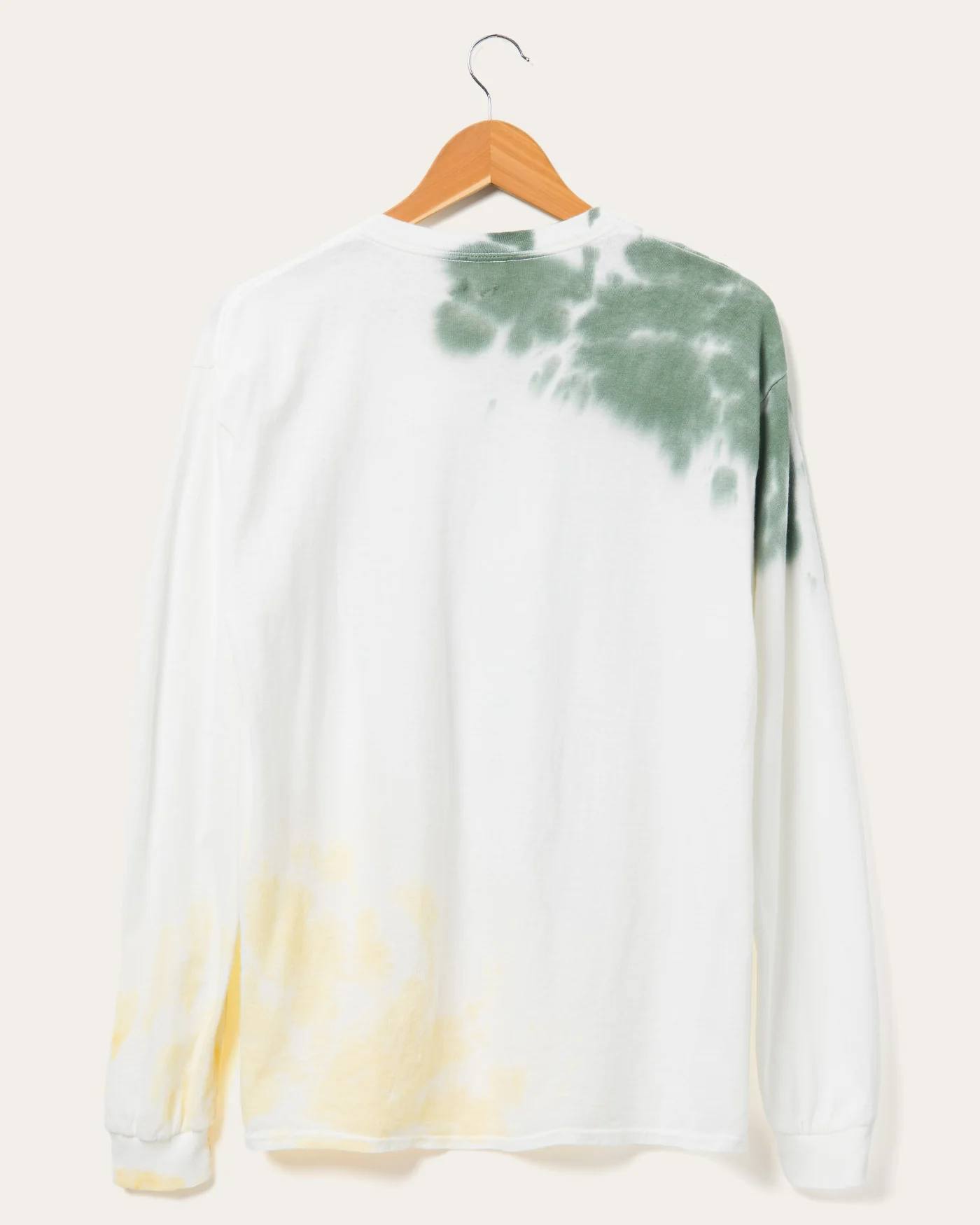 NFL Green Bay Packers Tie Dye Long Sleeve Flea Market Tee - Image 3