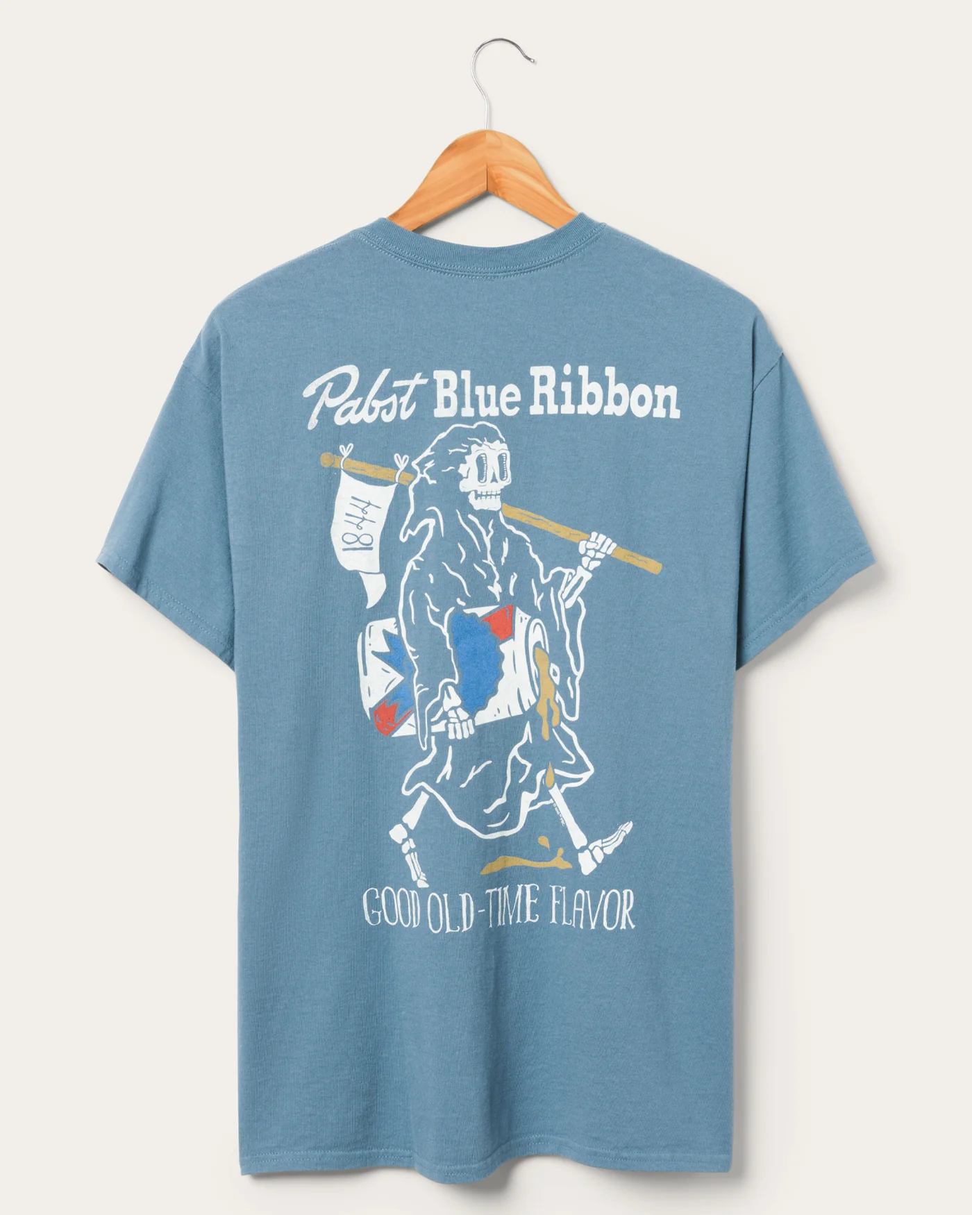 Pabst Blue Ribbon Good Old Time Flavor Flea Market Tee - Image 4