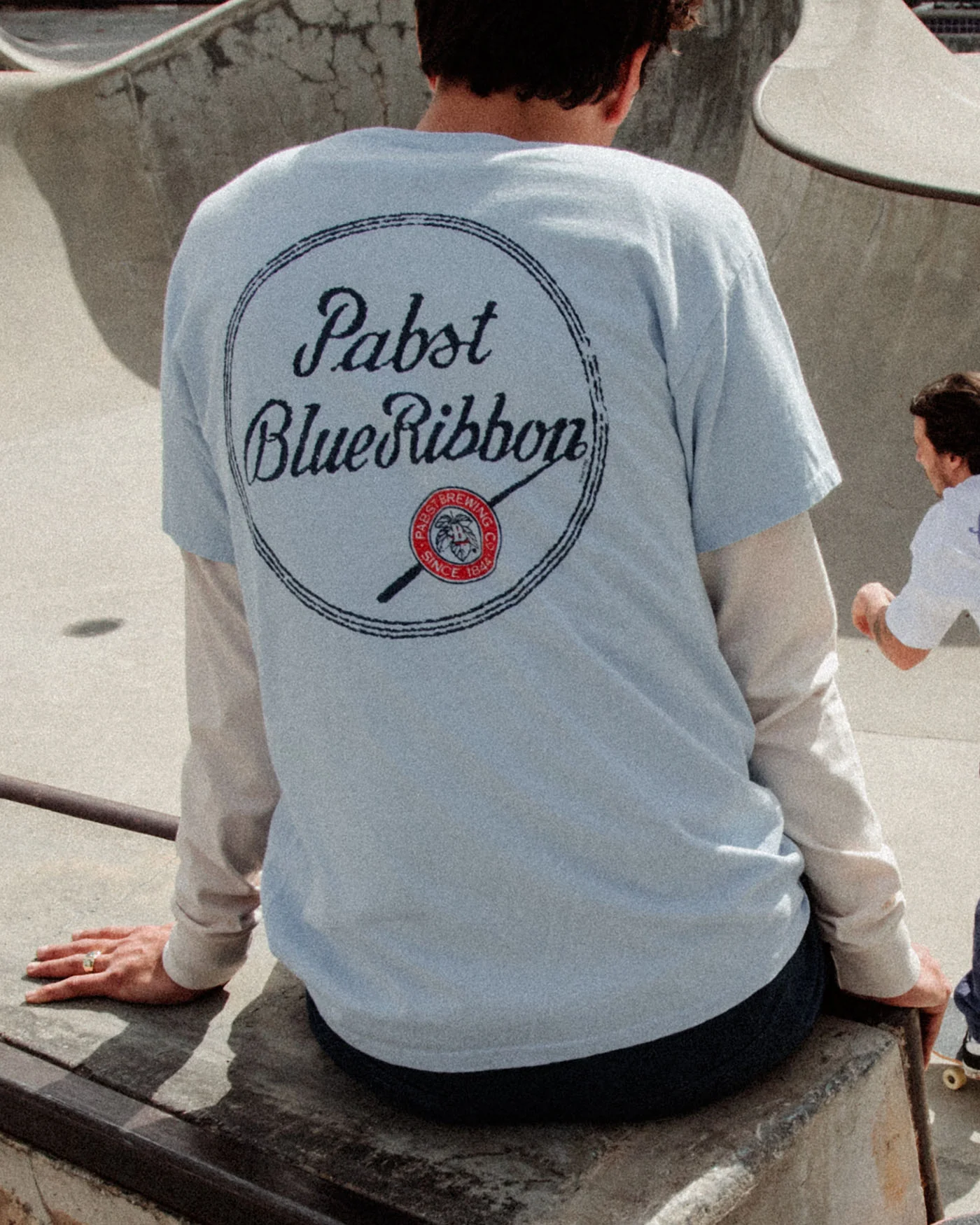 Pabst Blue Ribbon Ring Flea Market Tee - Image 4