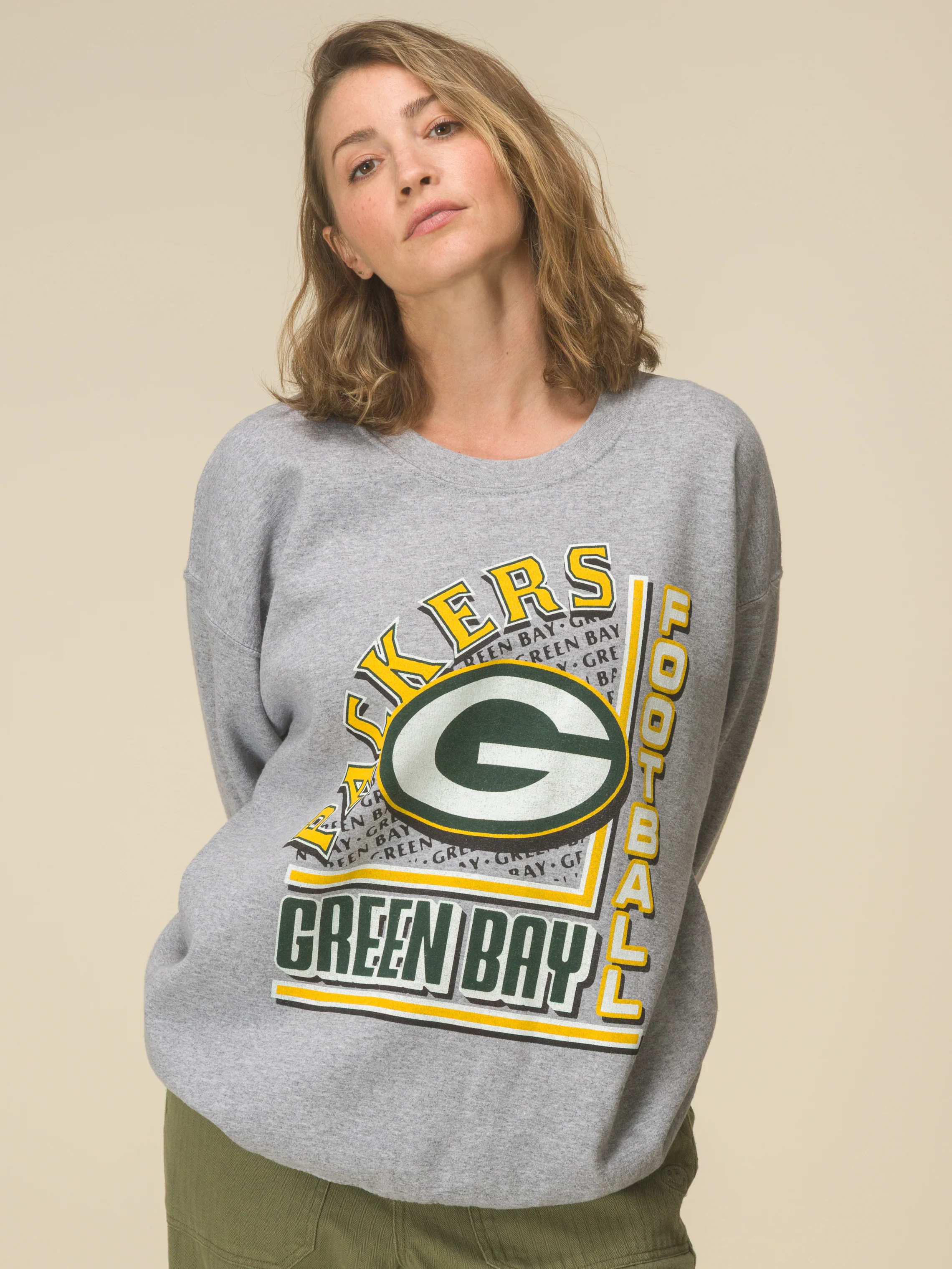 Green Bay Packers Backfield Crew Fleece - Image 2