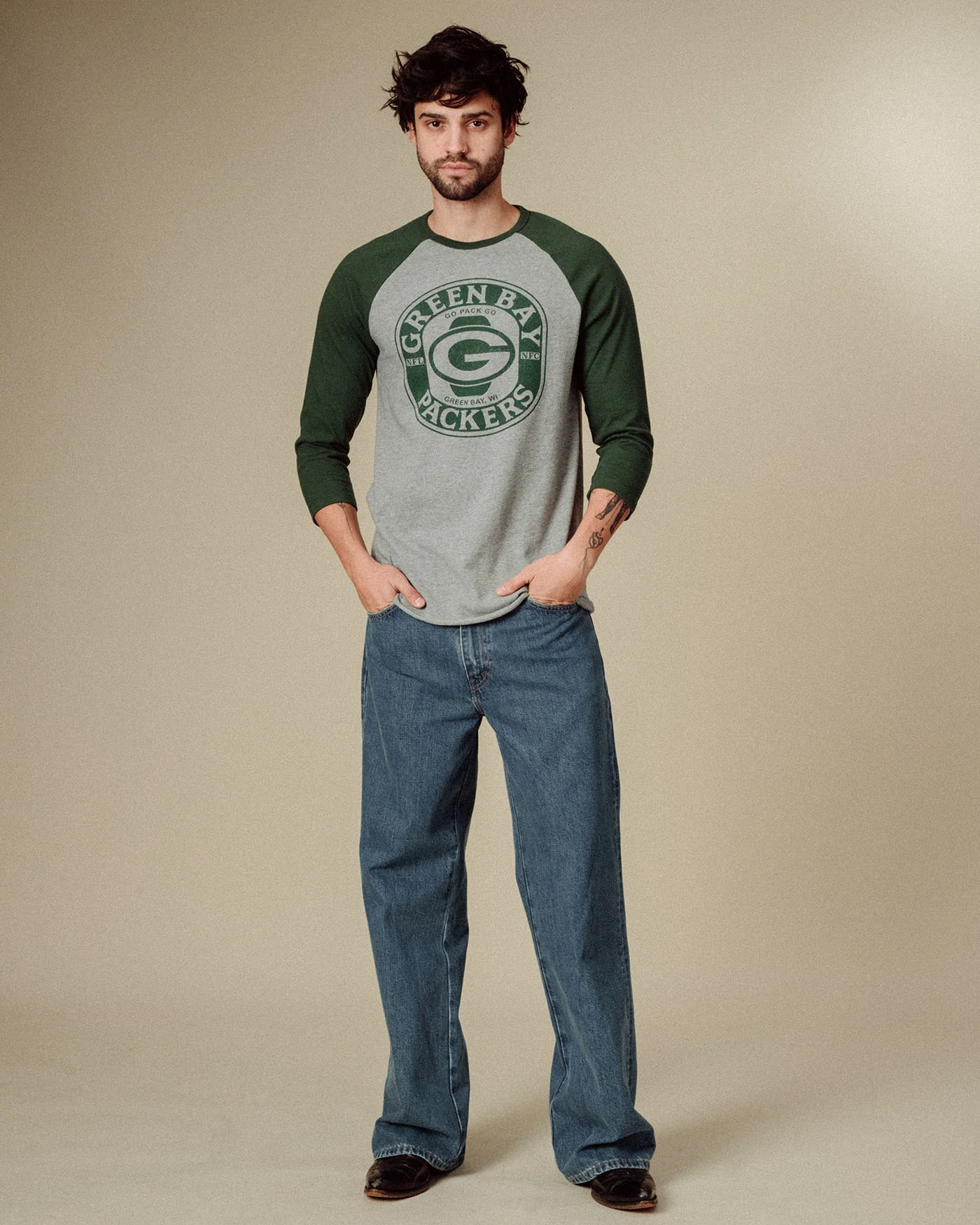Green Bay Packers Elite Raglan - Image 2