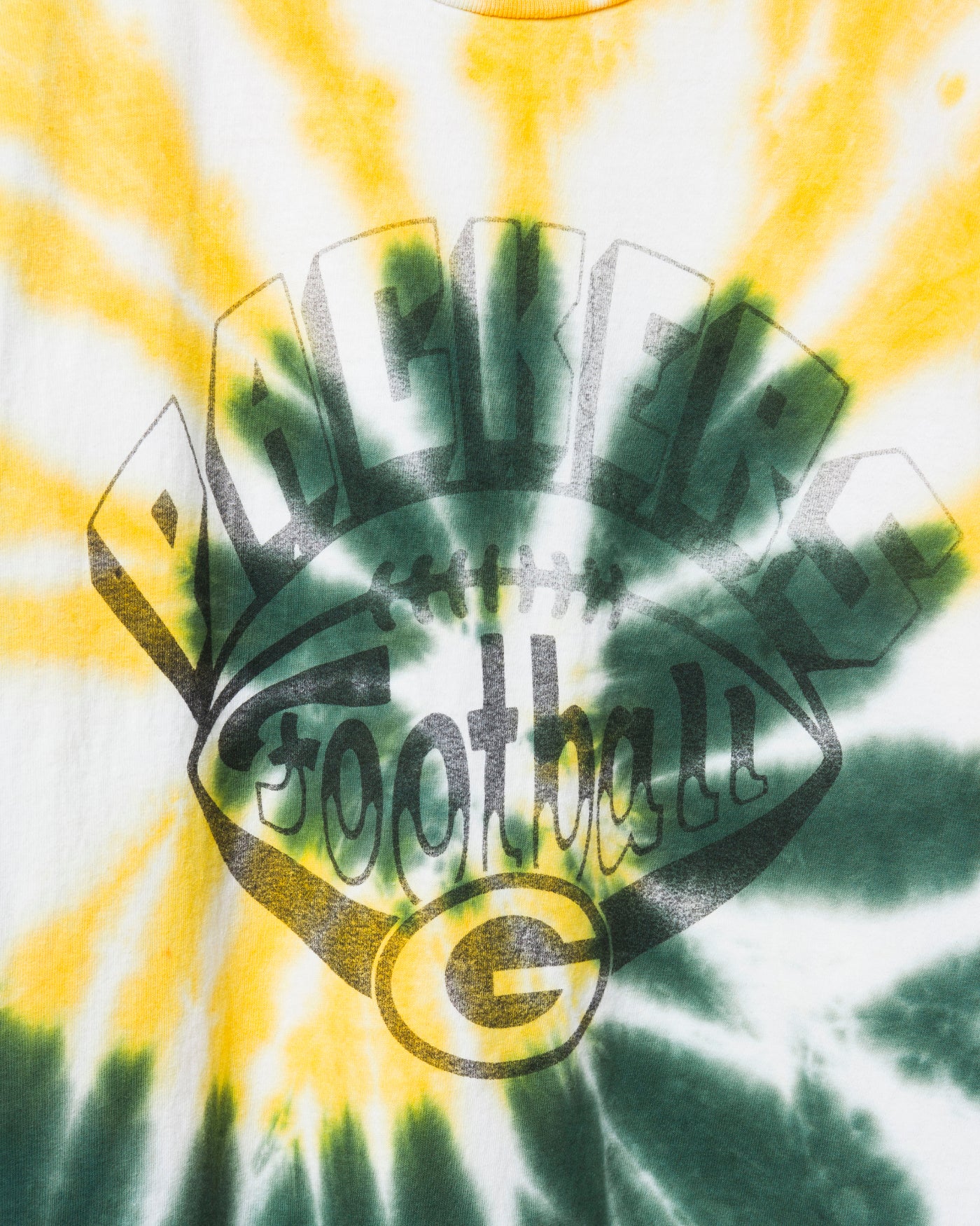 Green Bay Packers Football Tie Dye Tee - Image 4
