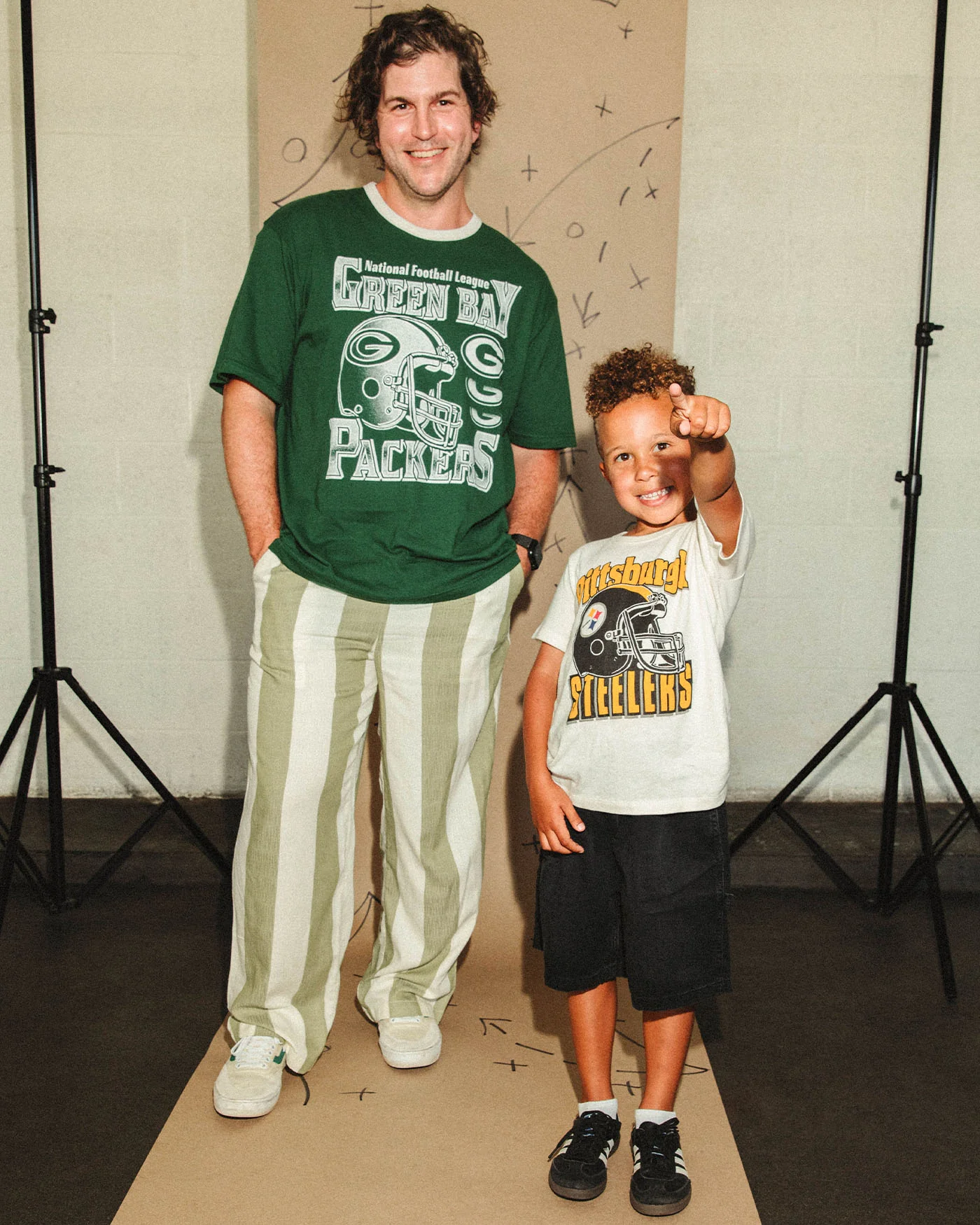 Green Bay Packers Oversized Ringer Tee - Image 2
