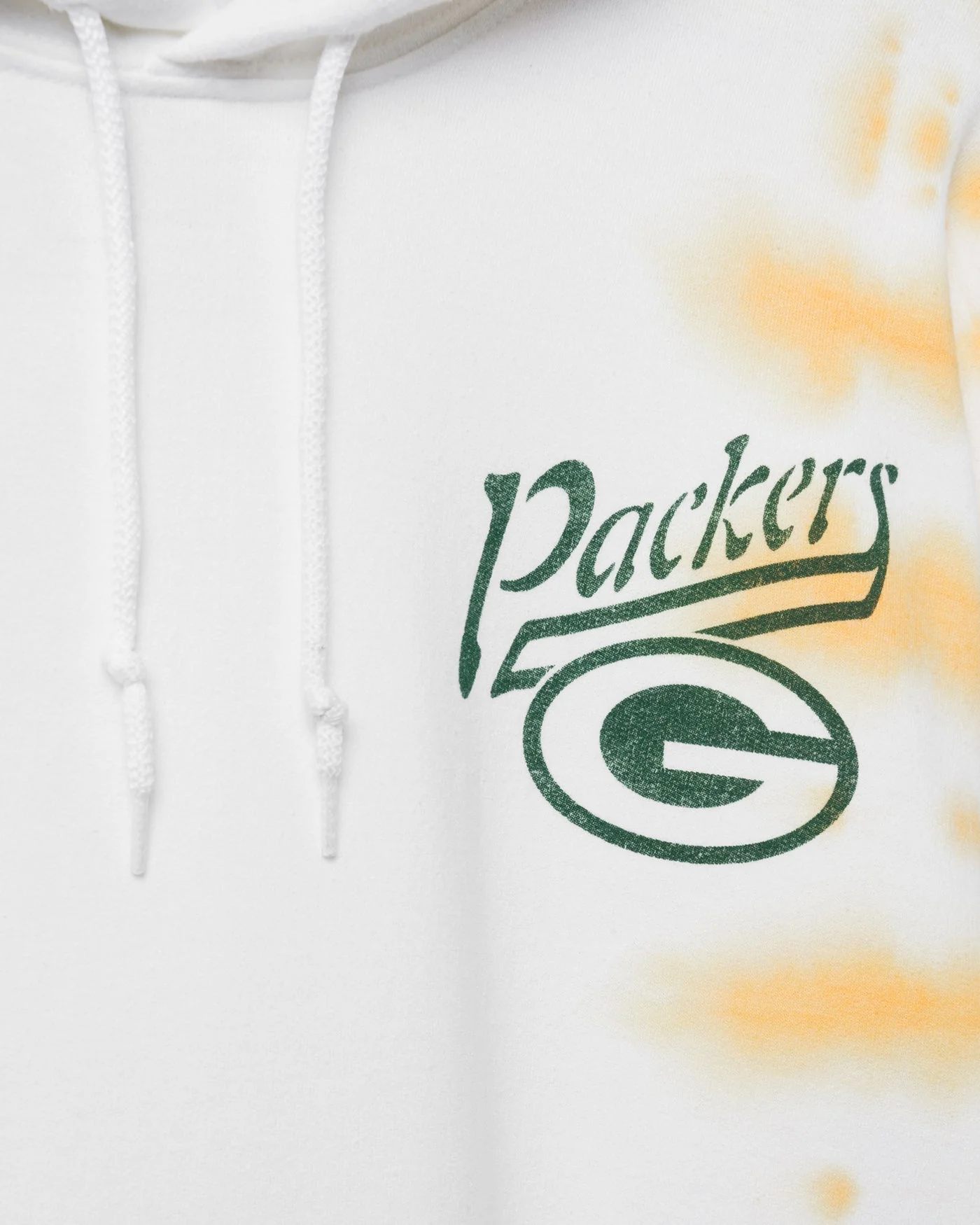 Green Bay Packers Stitch Tie Dye Hoodie - Image 3