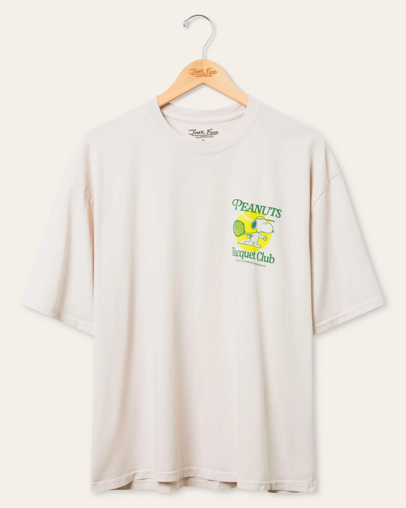 Peanuts Racquet Club Oversized Tee
