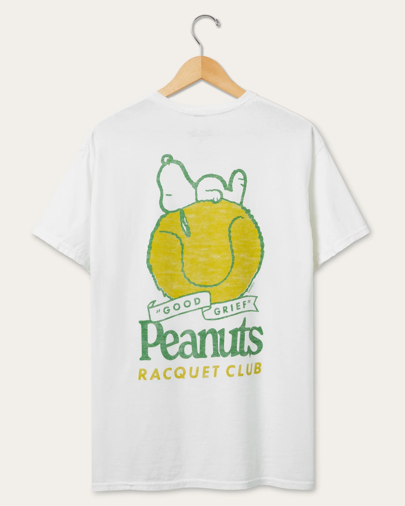 Peanuts Raquetball Club Flea Market Tee - Image 2