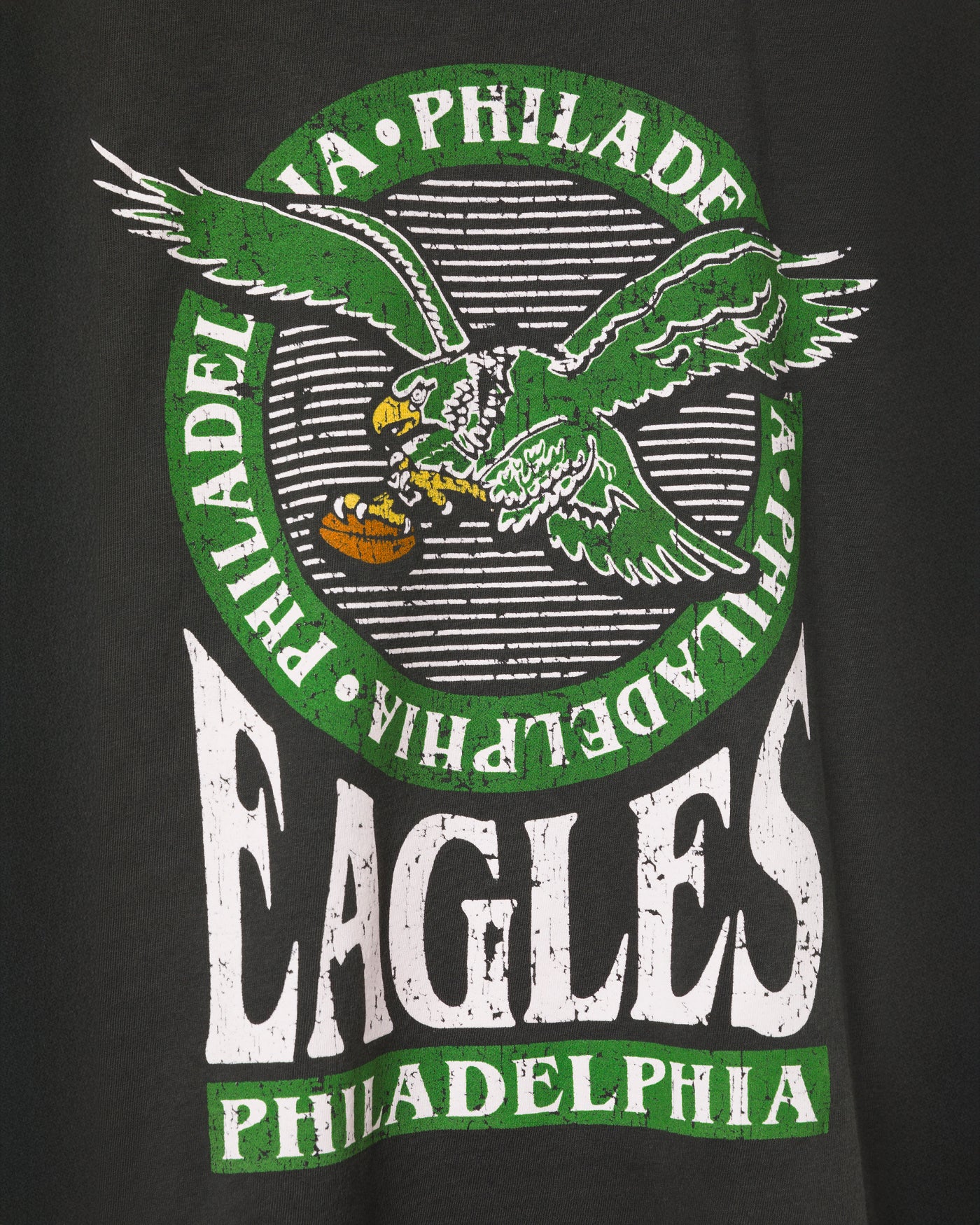 Philadelphia Eagles Crest Vintage Tee - Image 3