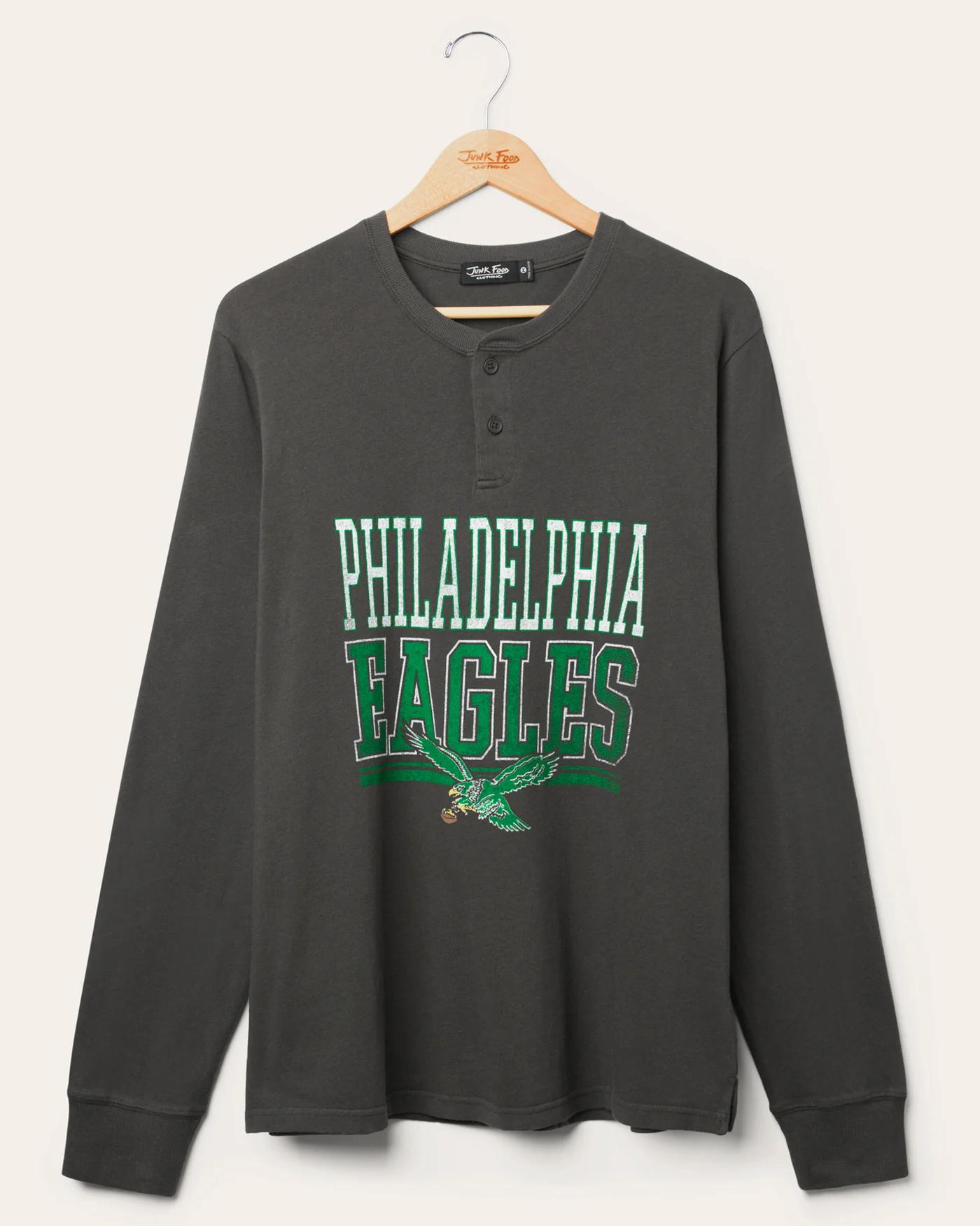 Philadelphia Eagles Long Sleeve Henley