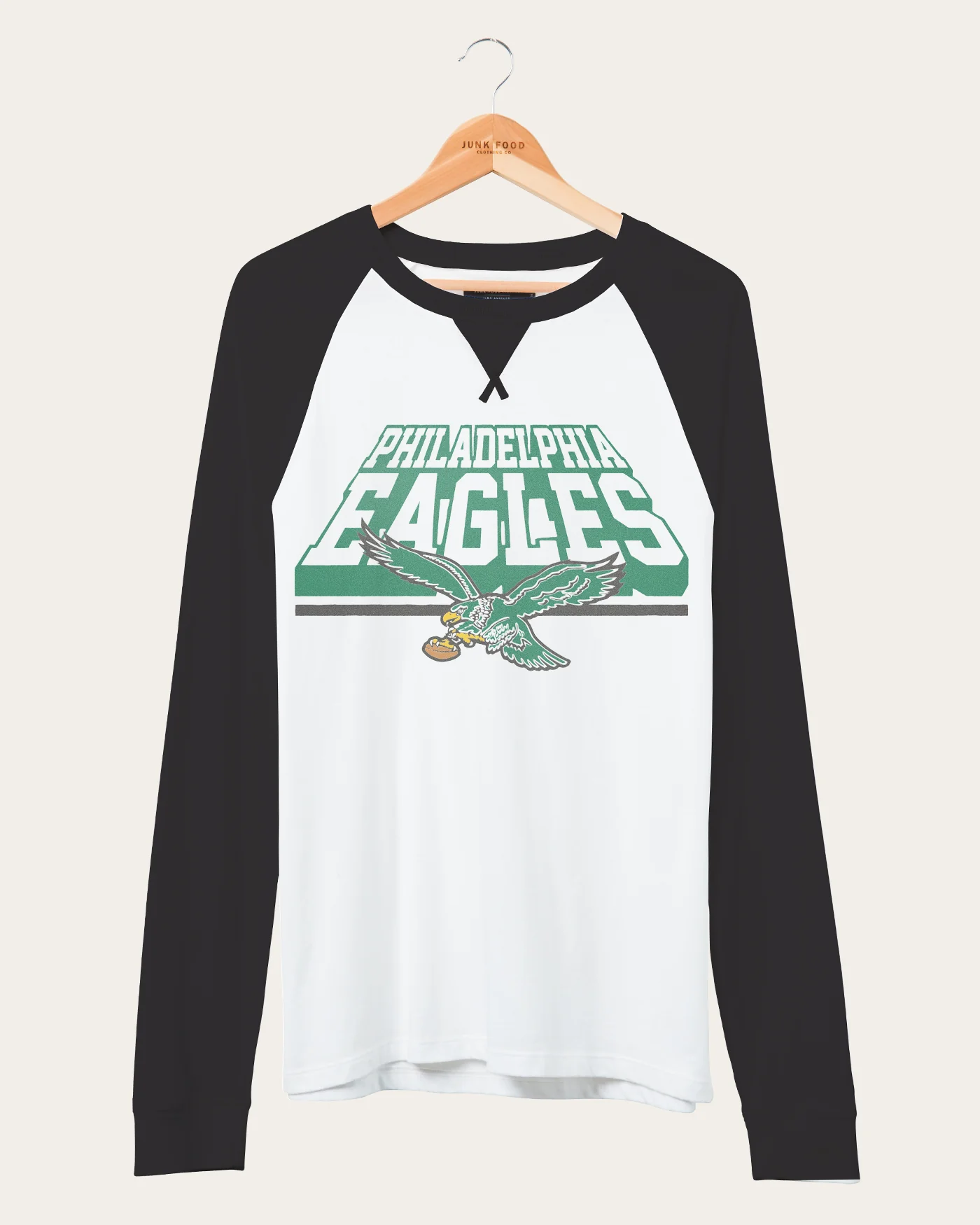 NFL Philadelphia Eagles Colorblock Long Sleeve Raglan