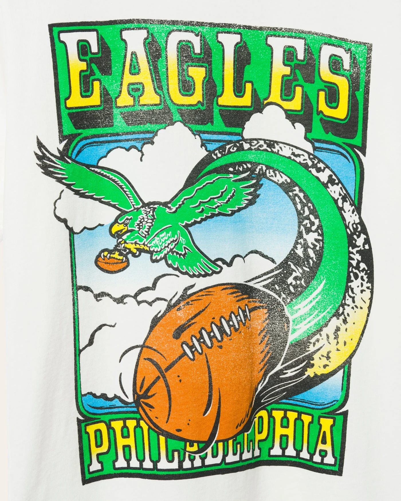 Philadelphia Eagles Sky Vintage Tee - Image 3