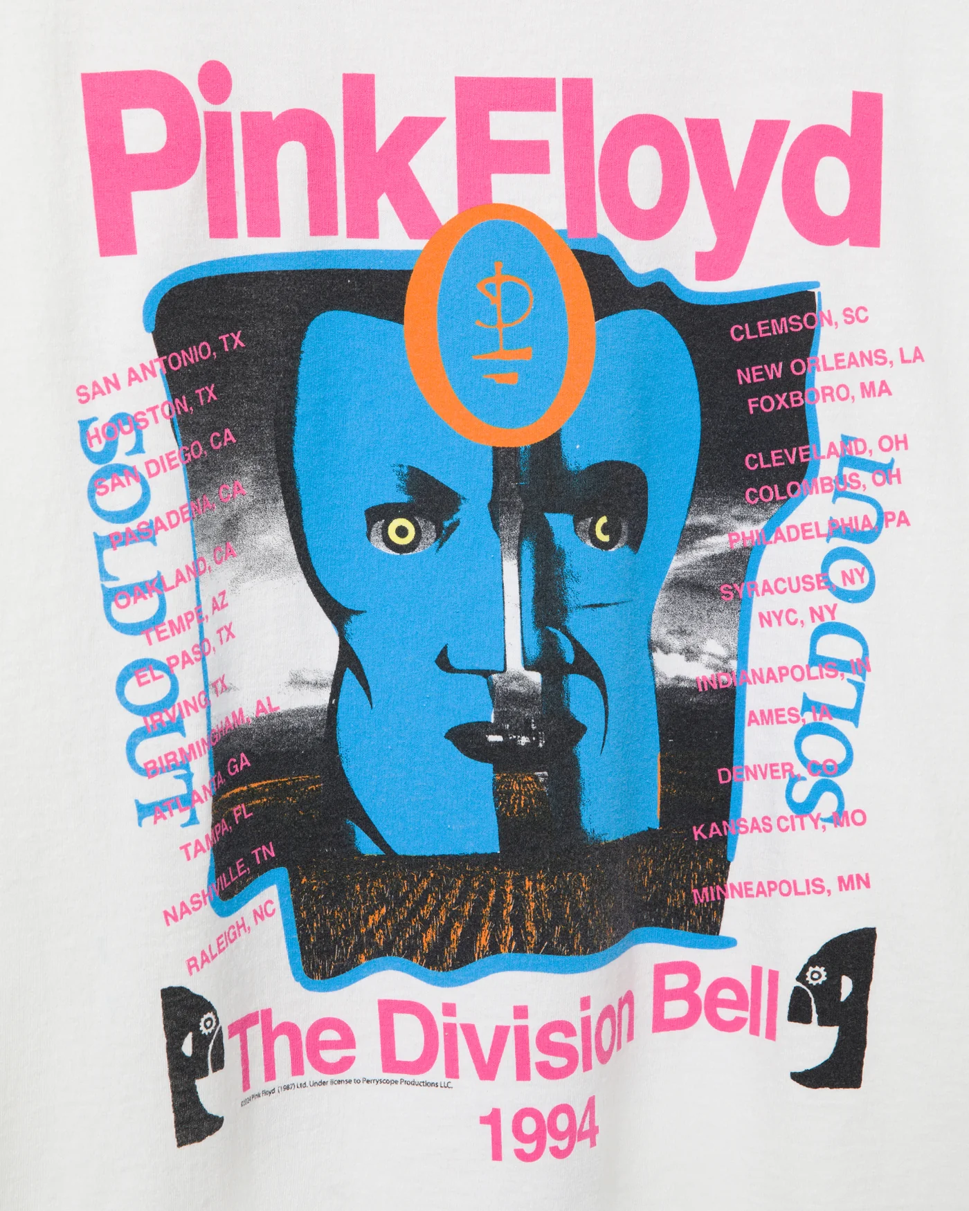 Pink Floyd Division Bell Flea Market Tee - Image 4
