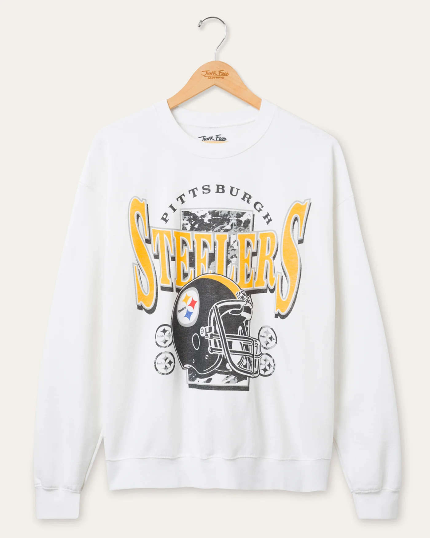 Pittsburgh Steelers Conversion Flea Market Crew Fleece
