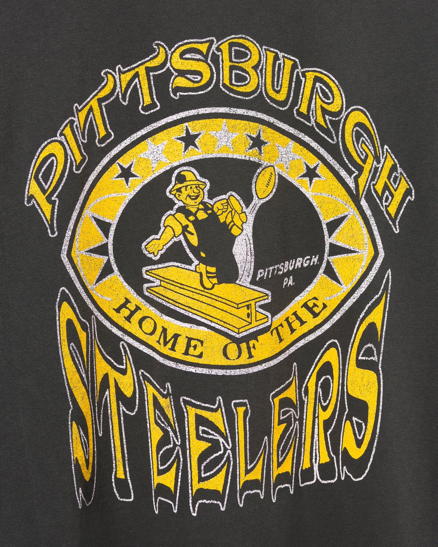 Pittsburgh Steelers Home Vintage Tee - Image 3